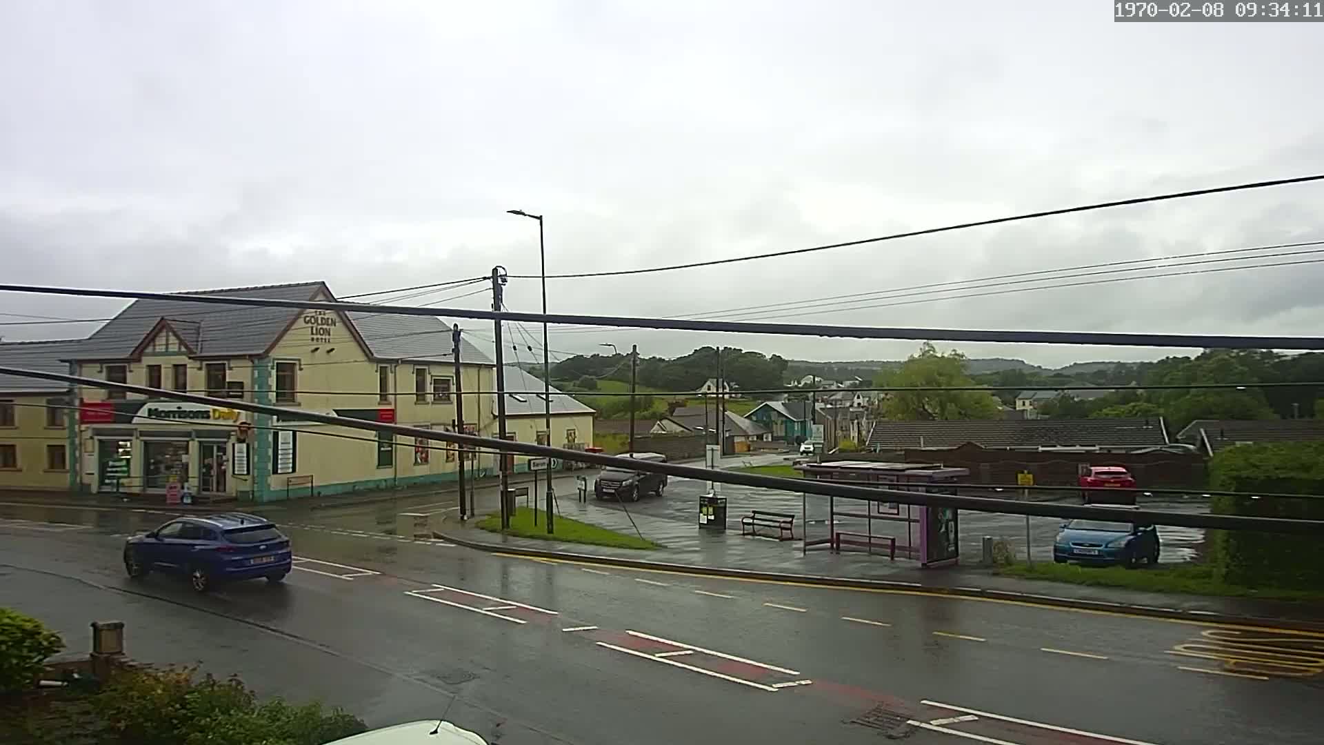 Ammanford Town , Penybanc Road West Live Cam - Carmarthenshire, Dyfed, Wales, United Kingdom