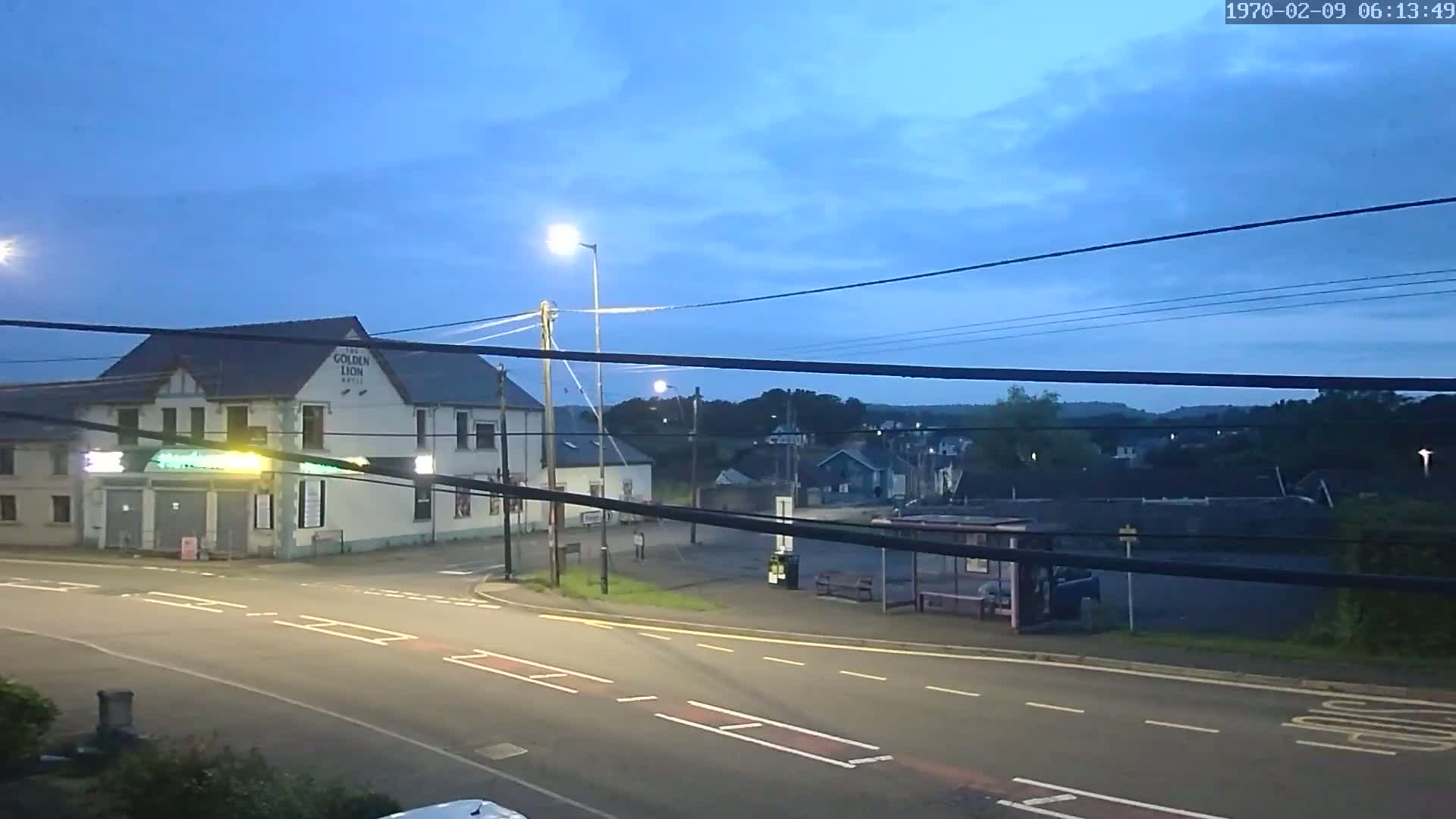 Ammanford Town , Penybanc Road West Live Cam - Carmarthenshire, Dyfed, Wales, United Kingdom