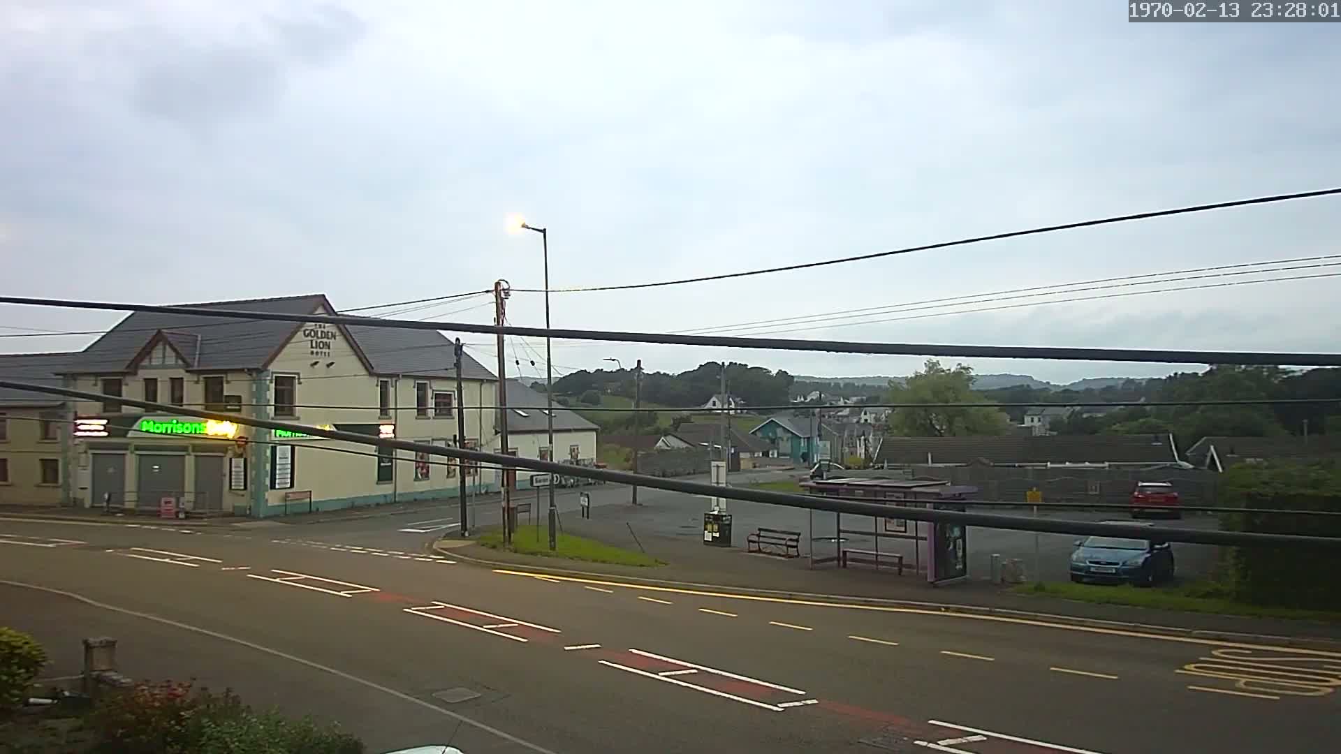 Ammanford Town , Penybanc Road West Live Cam - Carmarthenshire, Dyfed, Wales, United Kingdom