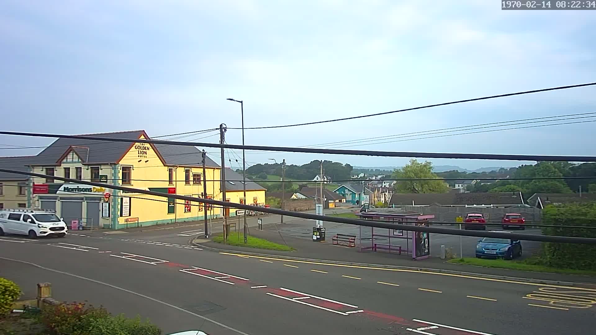 Ammanford Town , Penybanc Road West Live Cam - Carmarthenshire, Dyfed, Wales, United Kingdom