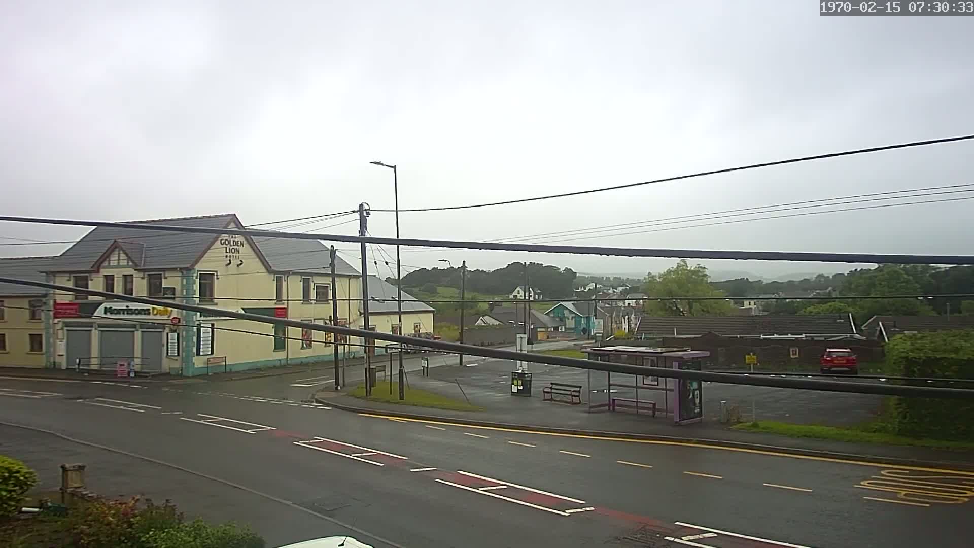 Ammanford Town , Penybanc Road West Live Cam - Carmarthenshire, Dyfed, Wales, United Kingdom
