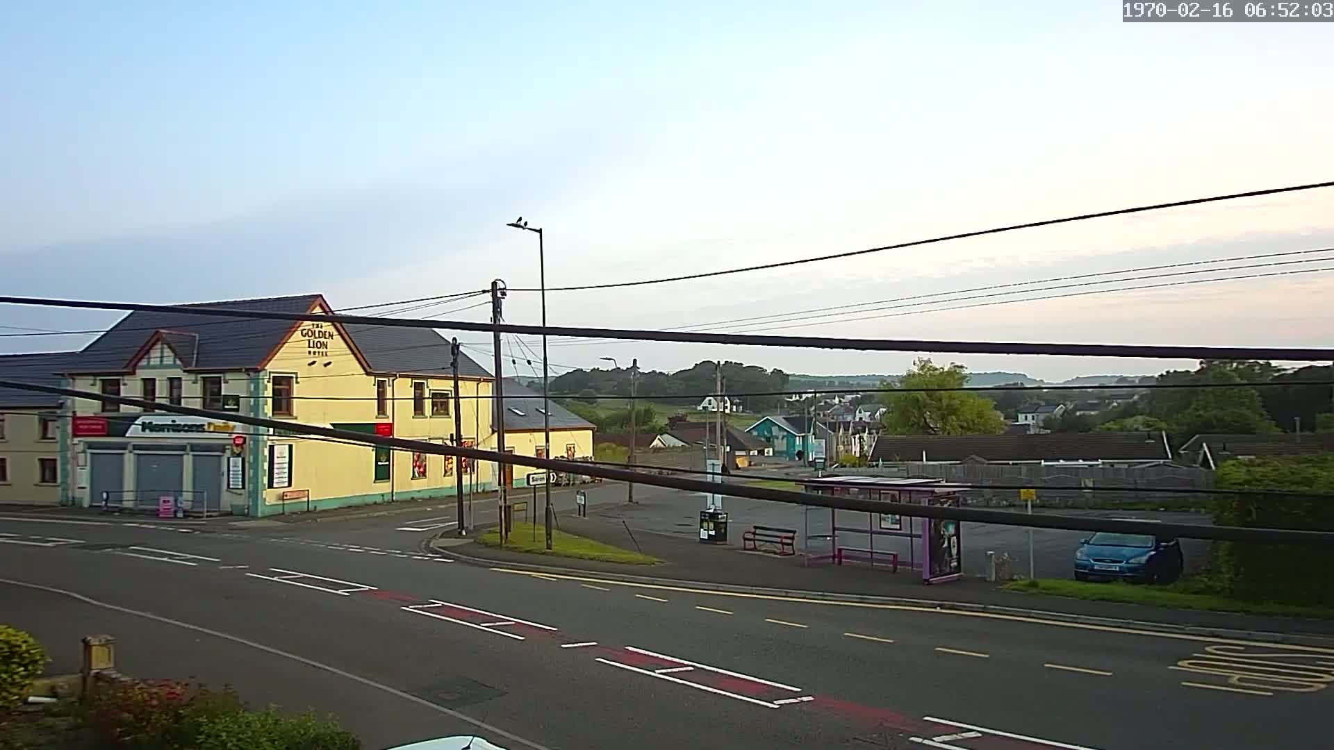 Ammanford Town , Penybanc Road West Live Cam - Carmarthenshire, Dyfed, Wales, United Kingdom