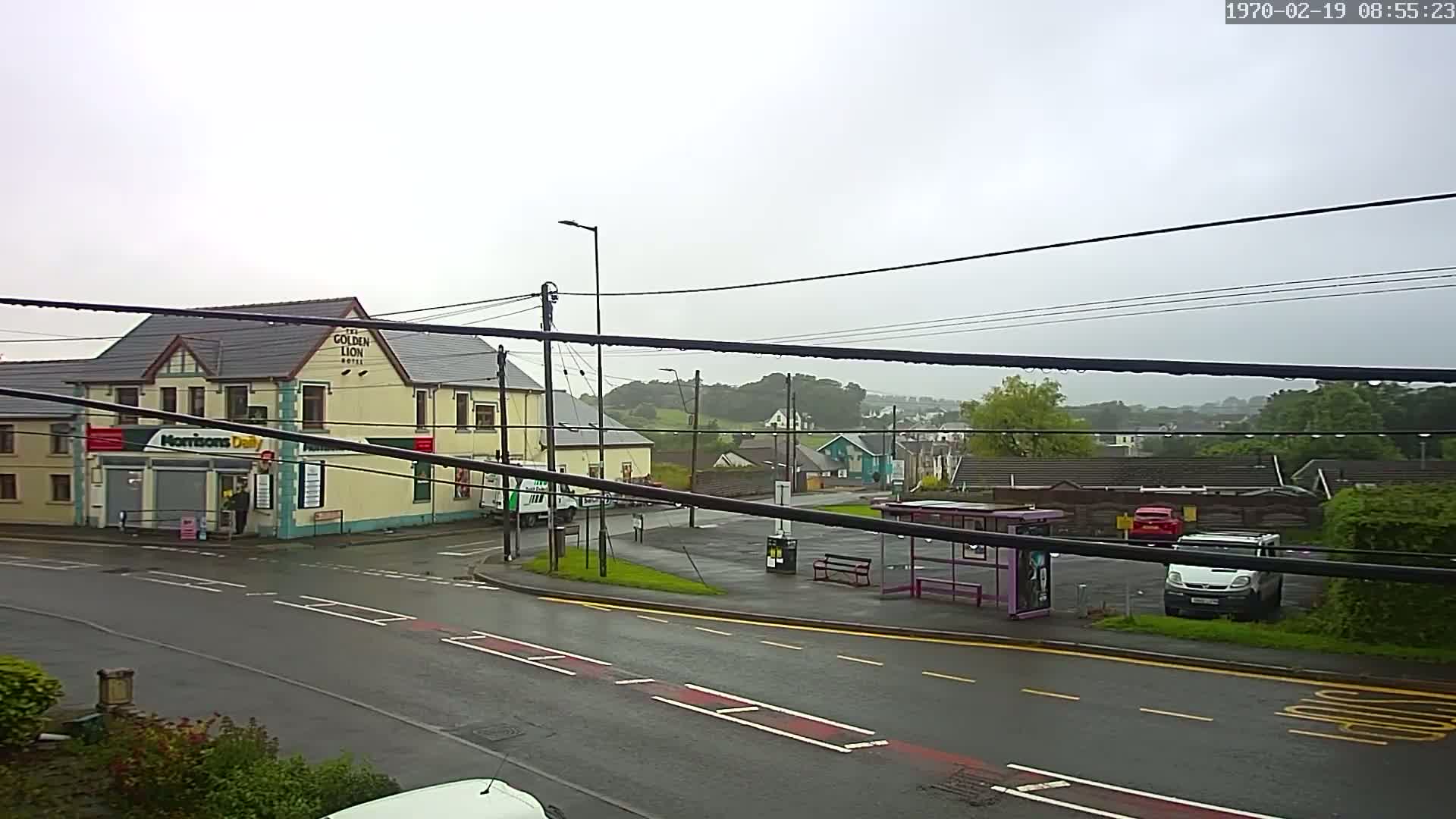 Ammanford Town , Penybanc Road West Live Cam - Carmarthenshire, Dyfed, Wales, United Kingdom