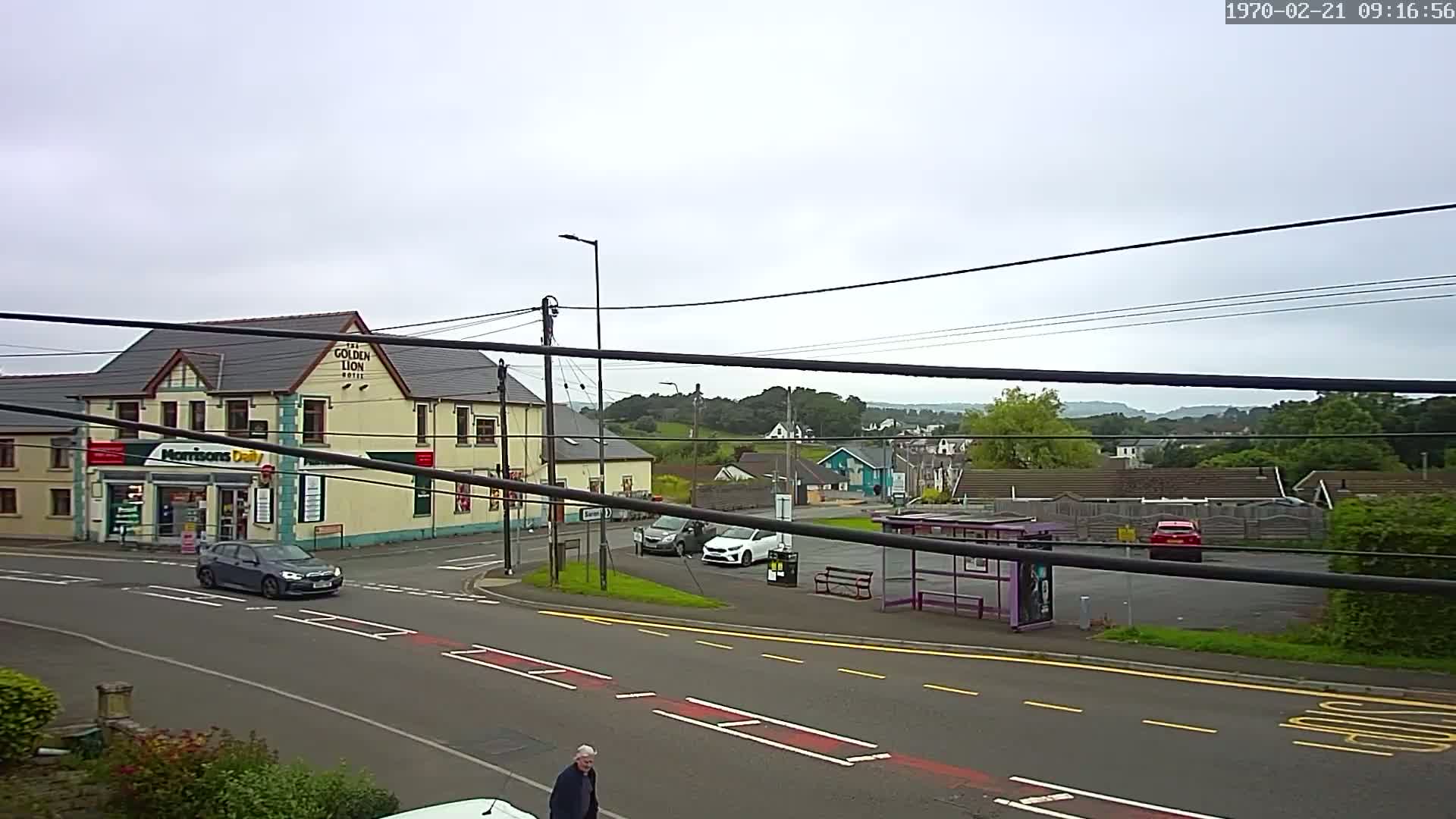 Ammanford Town , Penybanc Road West Live Cam - Carmarthenshire, Dyfed, Wales, United Kingdom