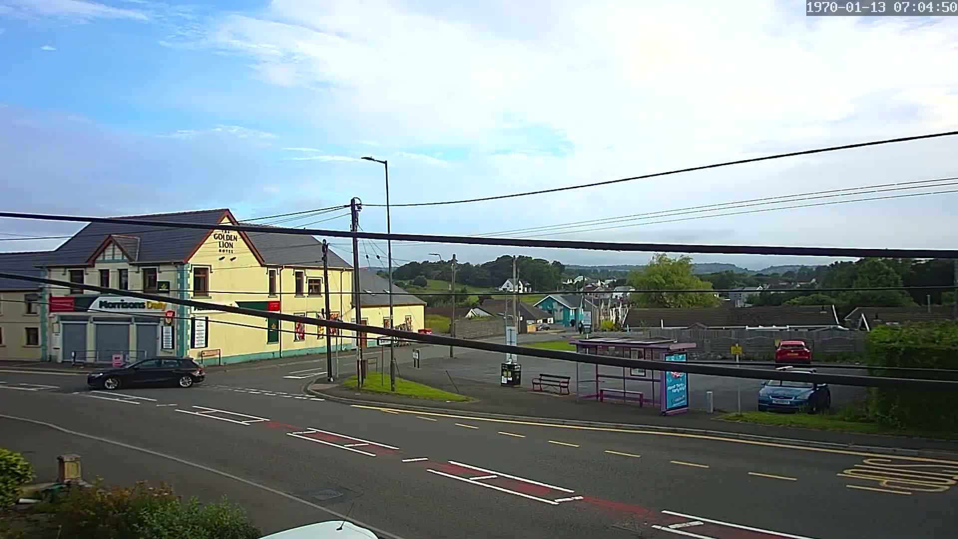 Ammanford Town , Penybanc Road West Live Cam - Carmarthenshire, Dyfed, Wales, United Kingdom