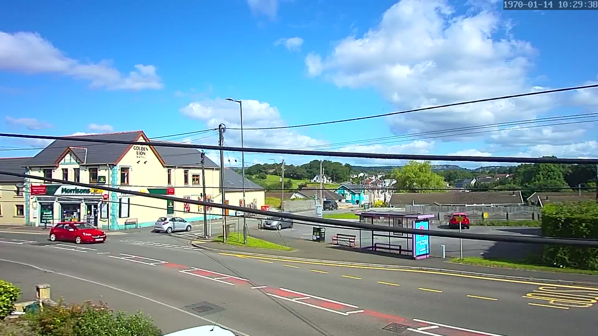 Ammanford Town , Penybanc Road West Live Cam - Carmarthenshire, Dyfed, Wales, United Kingdom