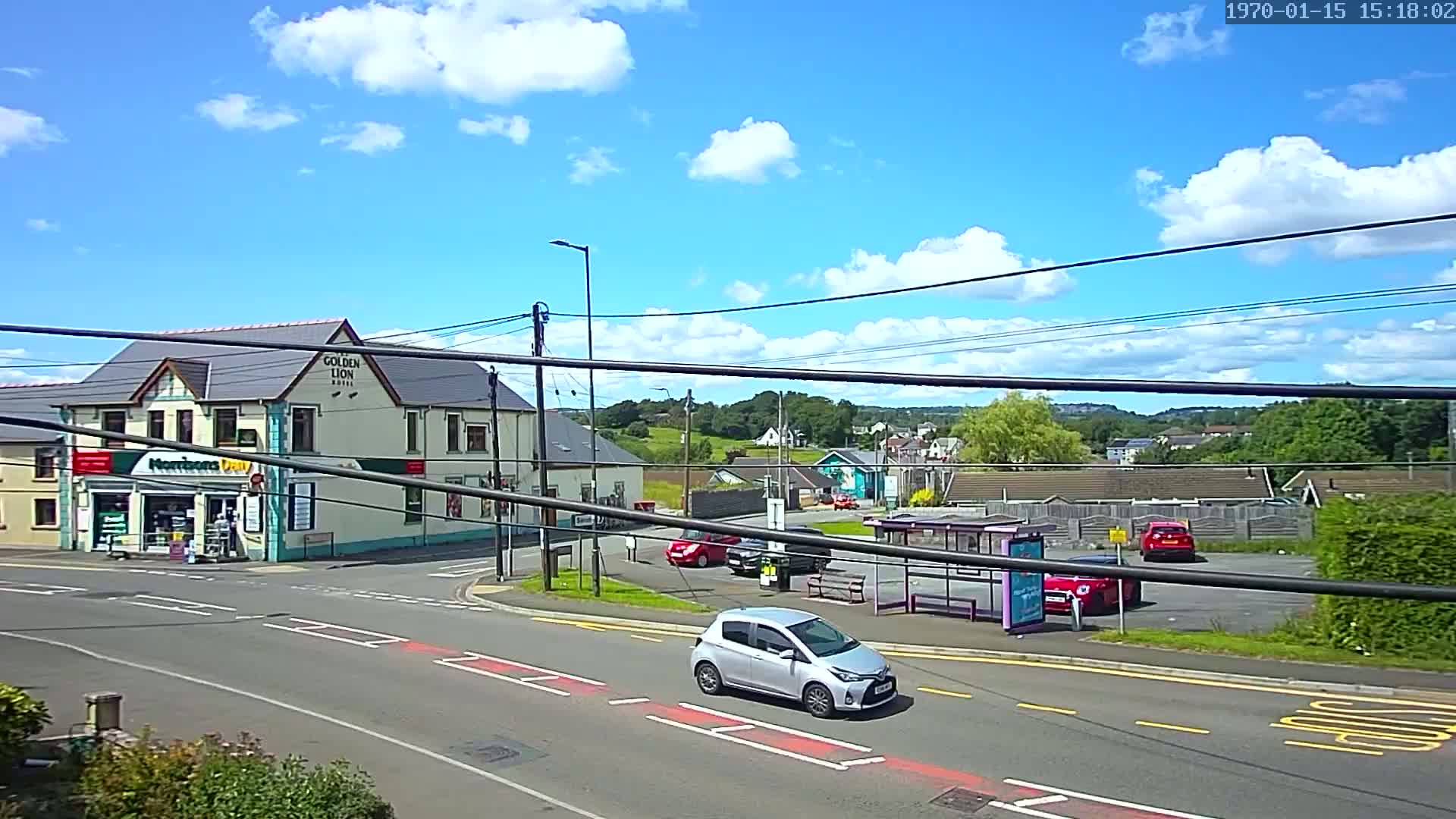 Ammanford Town , Penybanc Road West Live Cam - Carmarthenshire, Dyfed, Wales, United Kingdom