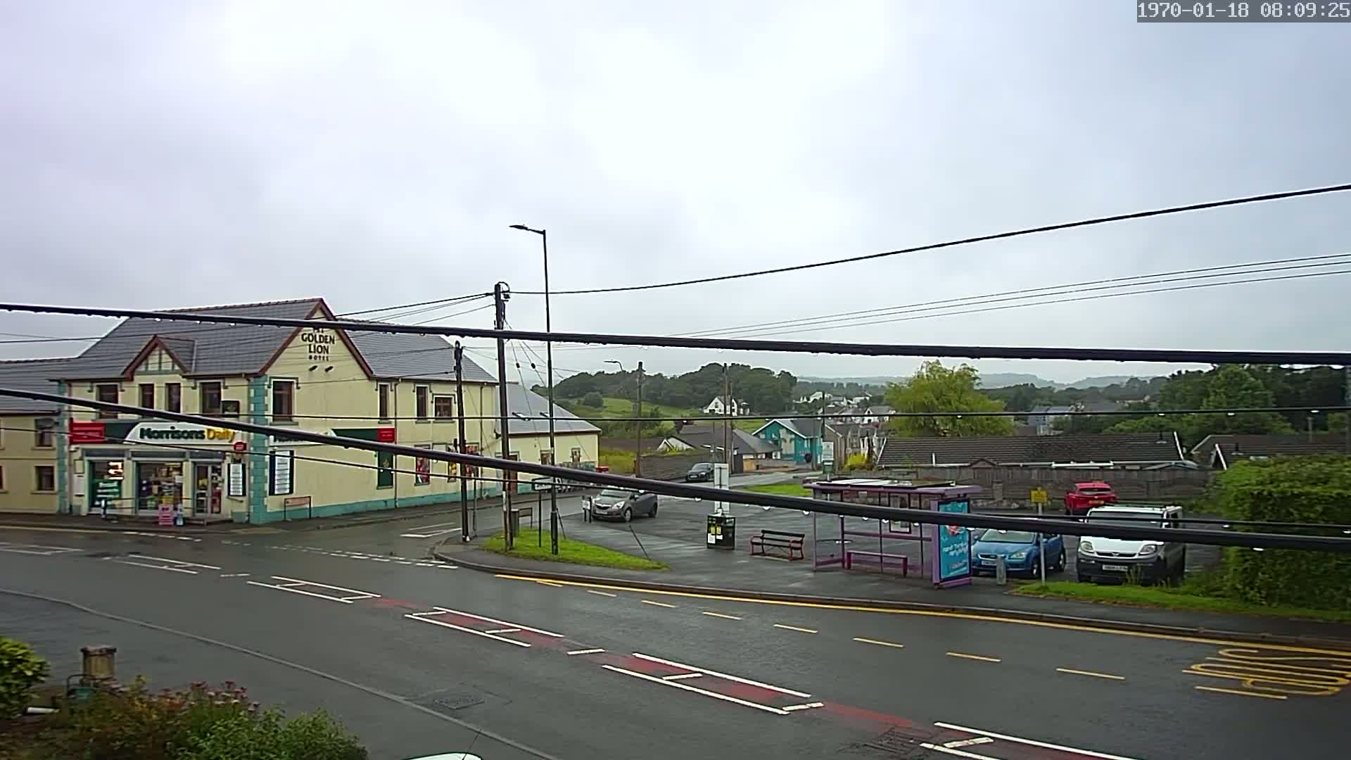 Ammanford Town , Penybanc Road West Live Cam - Carmarthenshire, Dyfed, Wales, United Kingdom