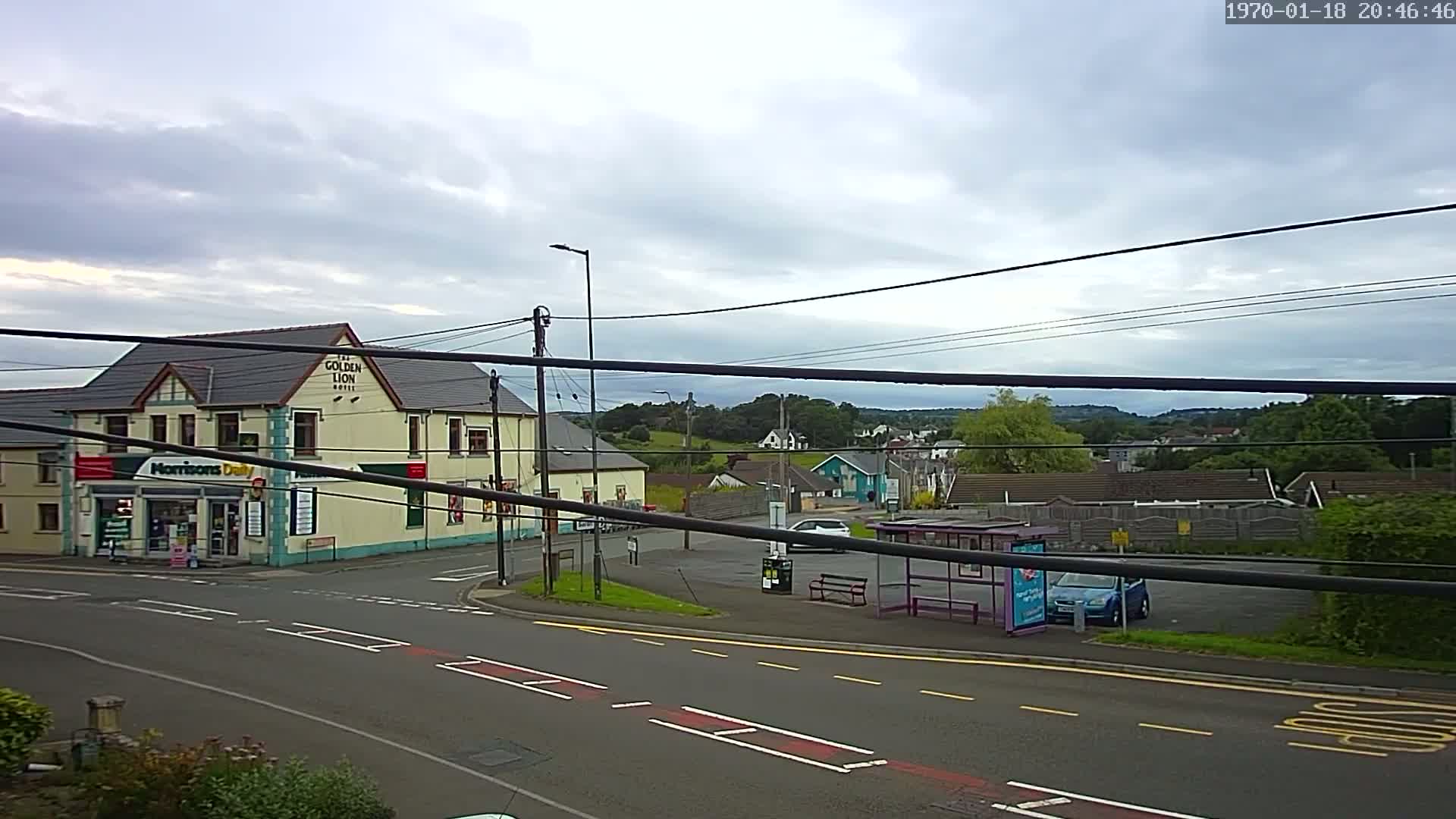 Ammanford Town , Penybanc Road West Live Cam - Carmarthenshire, Dyfed, Wales, United Kingdom