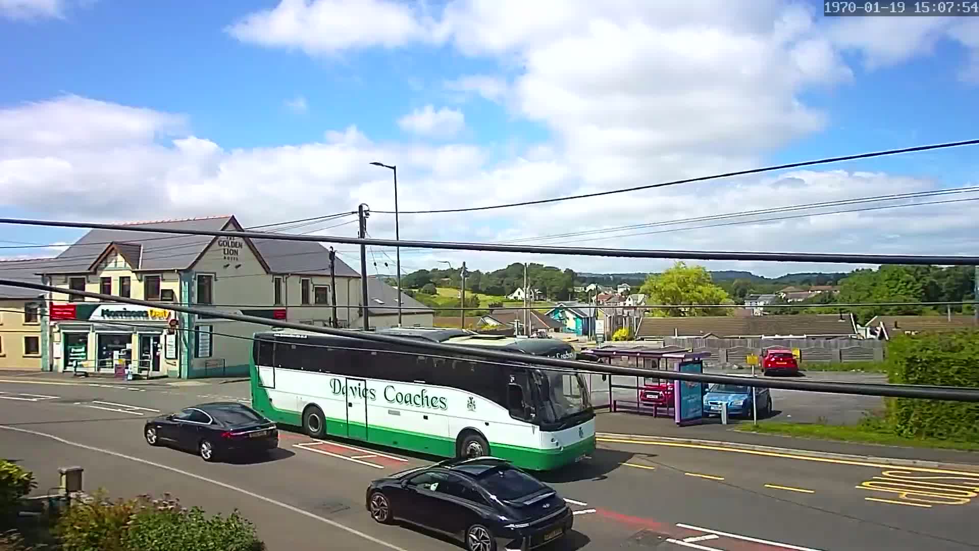 Ammanford Town , Penybanc Road West Live Cam - Carmarthenshire, Dyfed, Wales, United Kingdom