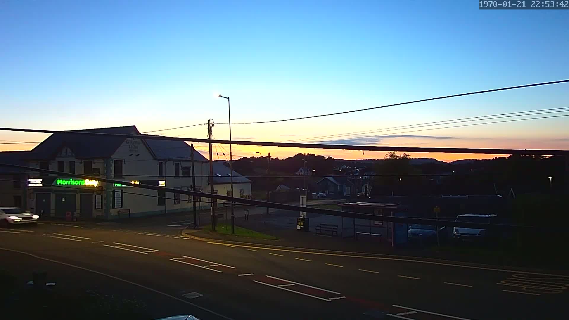 Ammanford Town , Penybanc Road West Live Cam - Carmarthenshire, Dyfed, Wales, United Kingdom
