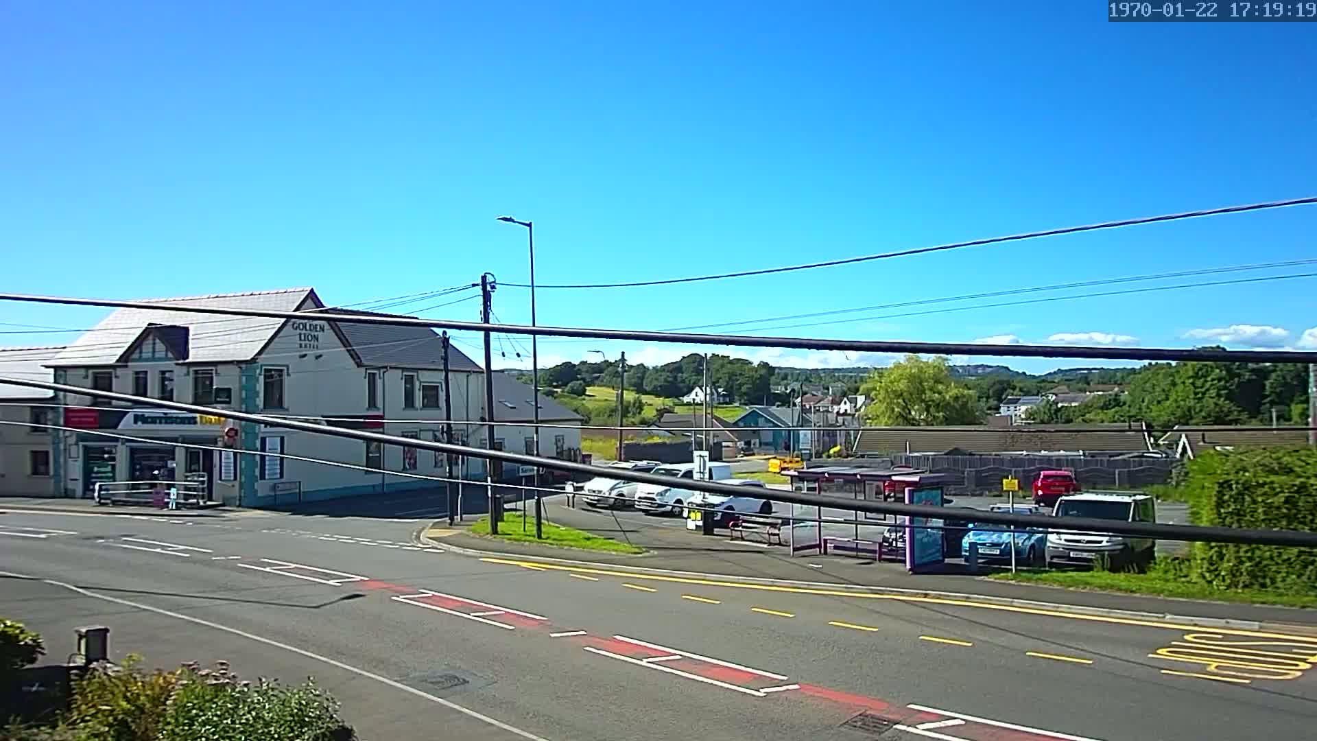 Ammanford Town , Penybanc Road West Live Cam - Carmarthenshire, Dyfed, Wales, United Kingdom