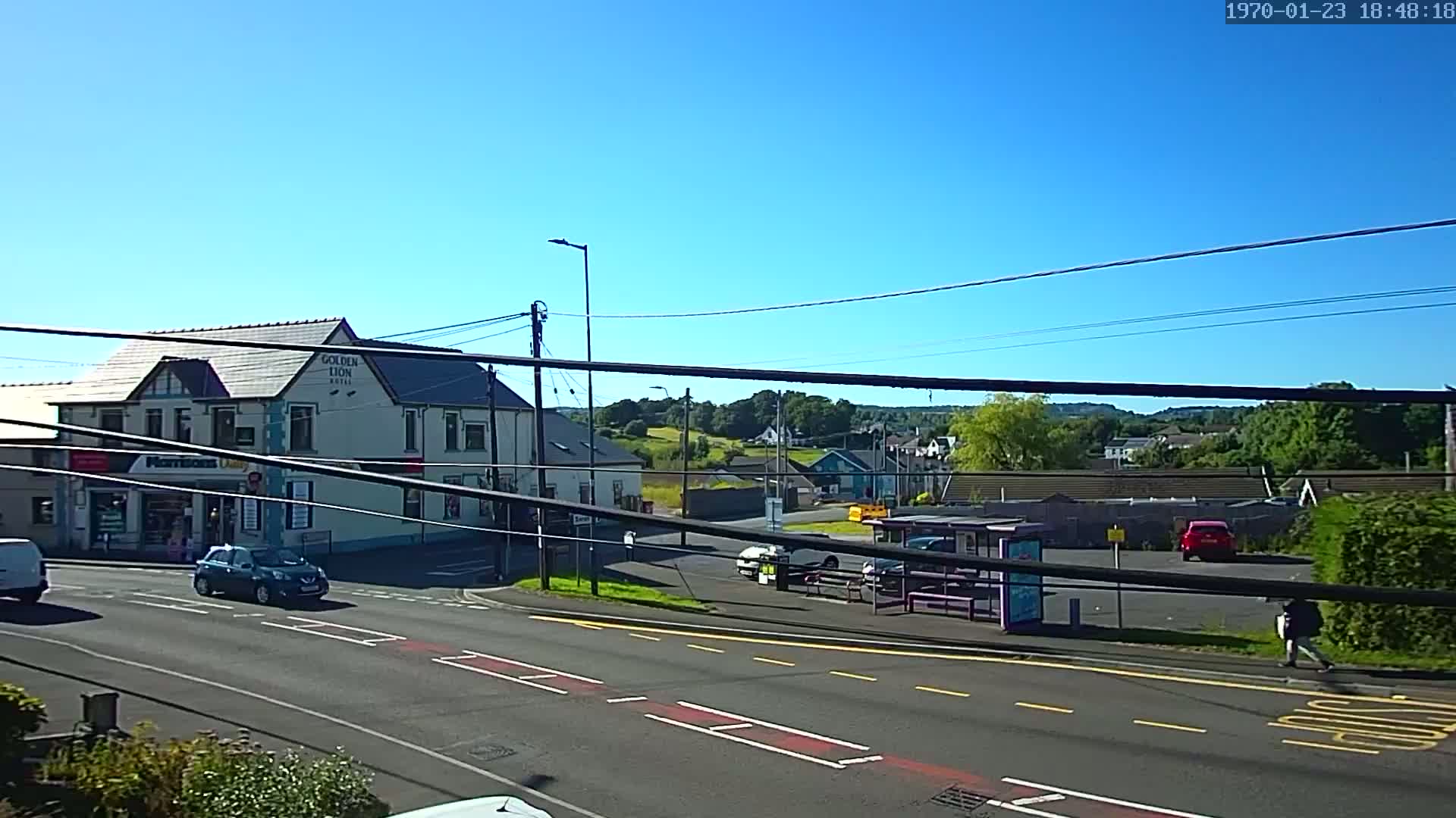 Ammanford Town , Penybanc Road West Live Cam - Carmarthenshire, Dyfed, Wales, United Kingdom
