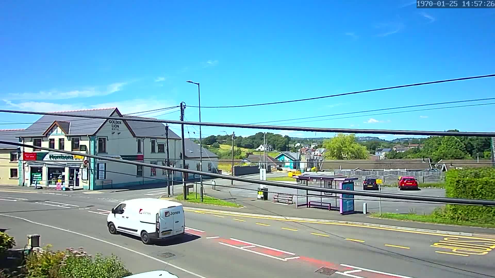 Ammanford Town , Penybanc Road West Live Cam - Carmarthenshire, Dyfed, Wales, United Kingdom