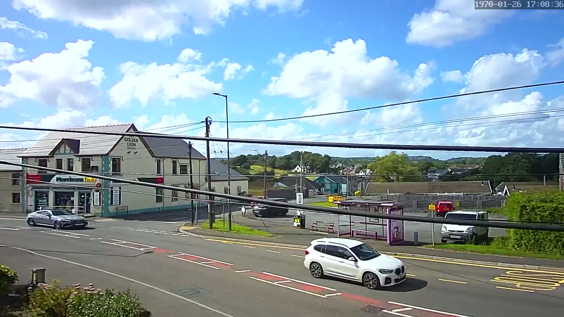 Ammanford Town , Penybanc Road West Live Cam - Carmarthenshire, Dyfed, Wales, United Kingdom