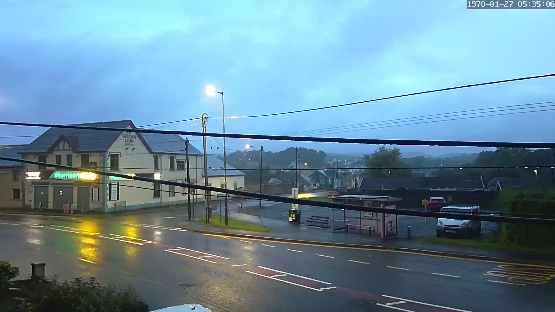 Ammanford Town , Penybanc Road West Live Cam - Carmarthenshire, Dyfed, Wales, United Kingdom