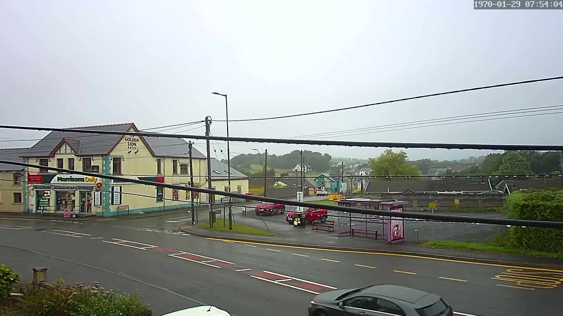 Ammanford Town , Penybanc Road West Live Cam - Carmarthenshire, Dyfed, Wales, United Kingdom