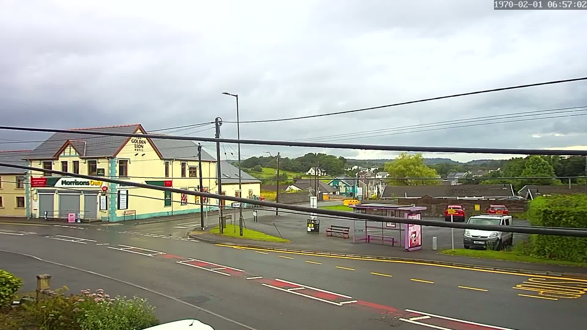 Ammanford Town , Penybanc Road West Live Cam - Carmarthenshire, Dyfed, Wales, United Kingdom