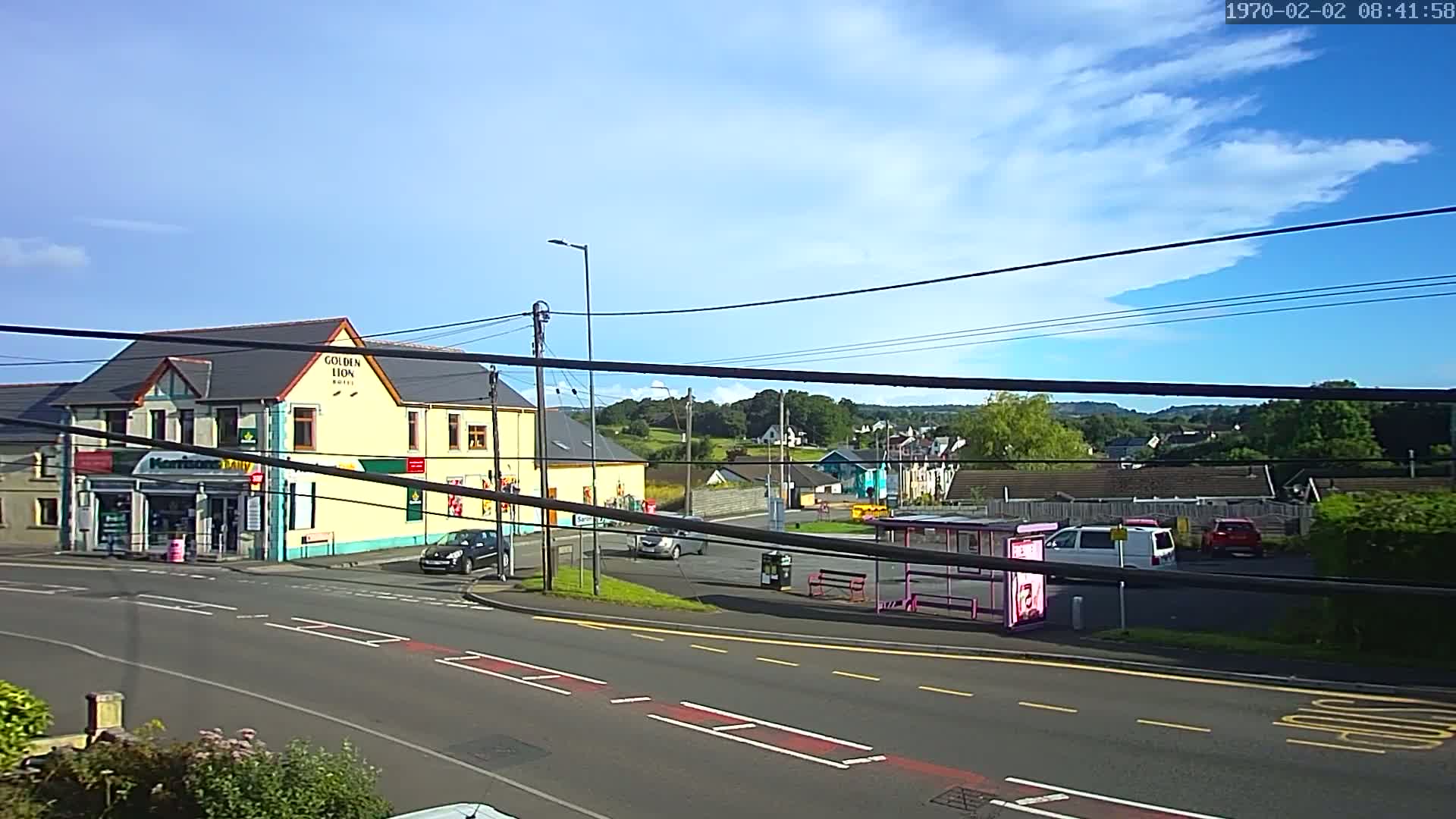 Ammanford Town , Penybanc Road West Live Cam - Carmarthenshire, Dyfed, Wales, United Kingdom