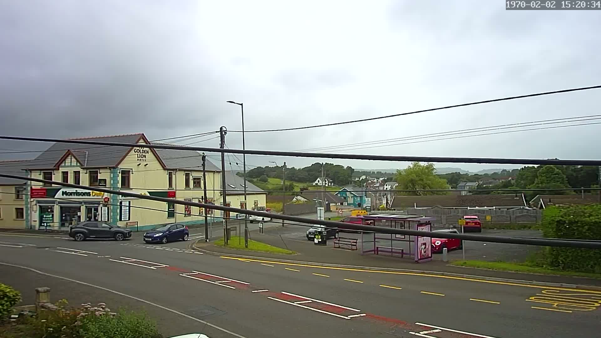 Ammanford Town , Penybanc Road West Live Cam - Carmarthenshire, Dyfed, Wales, United Kingdom