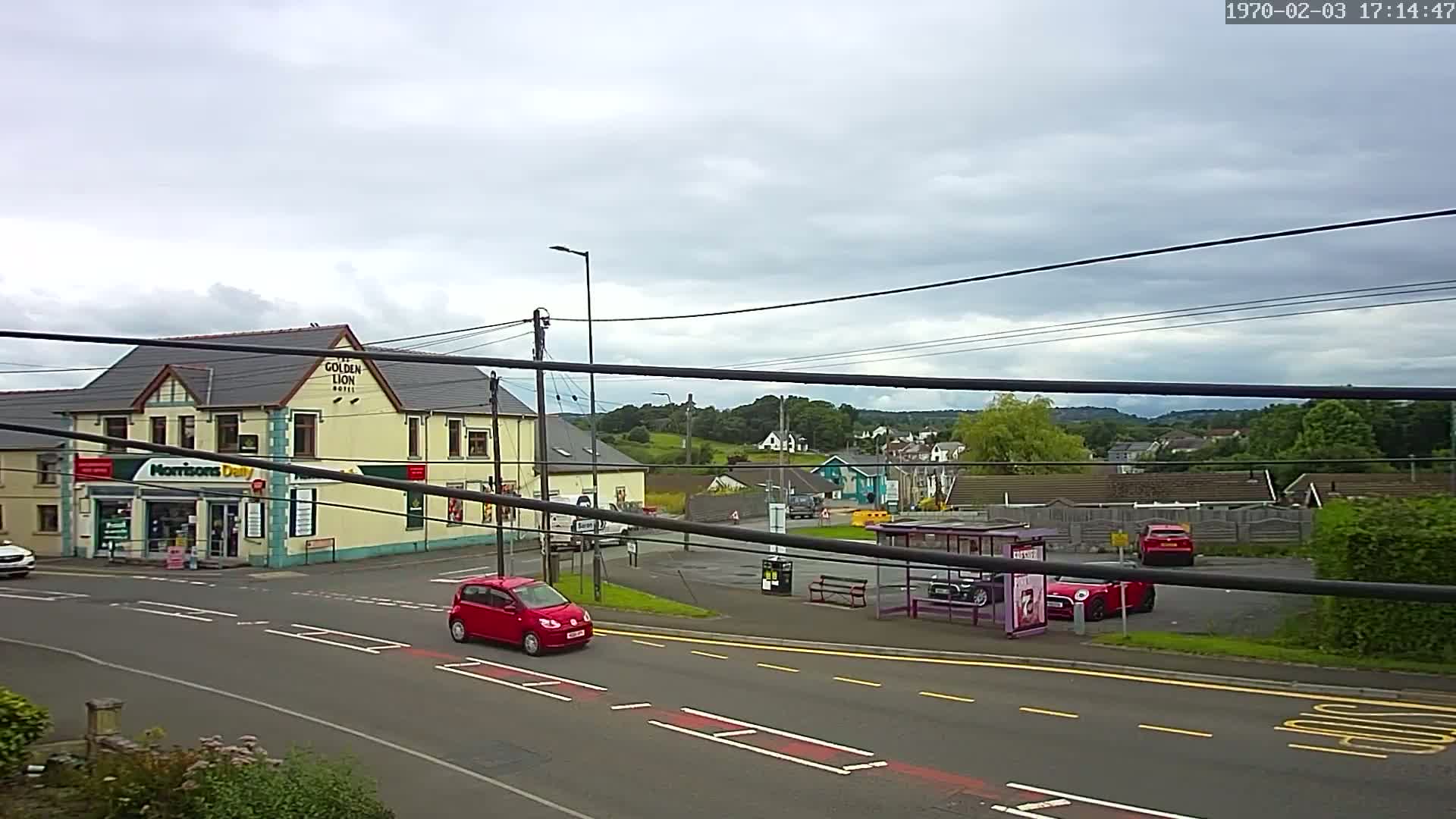 Ammanford Town , Penybanc Road West Live Cam - Carmarthenshire, Dyfed, Wales, United Kingdom