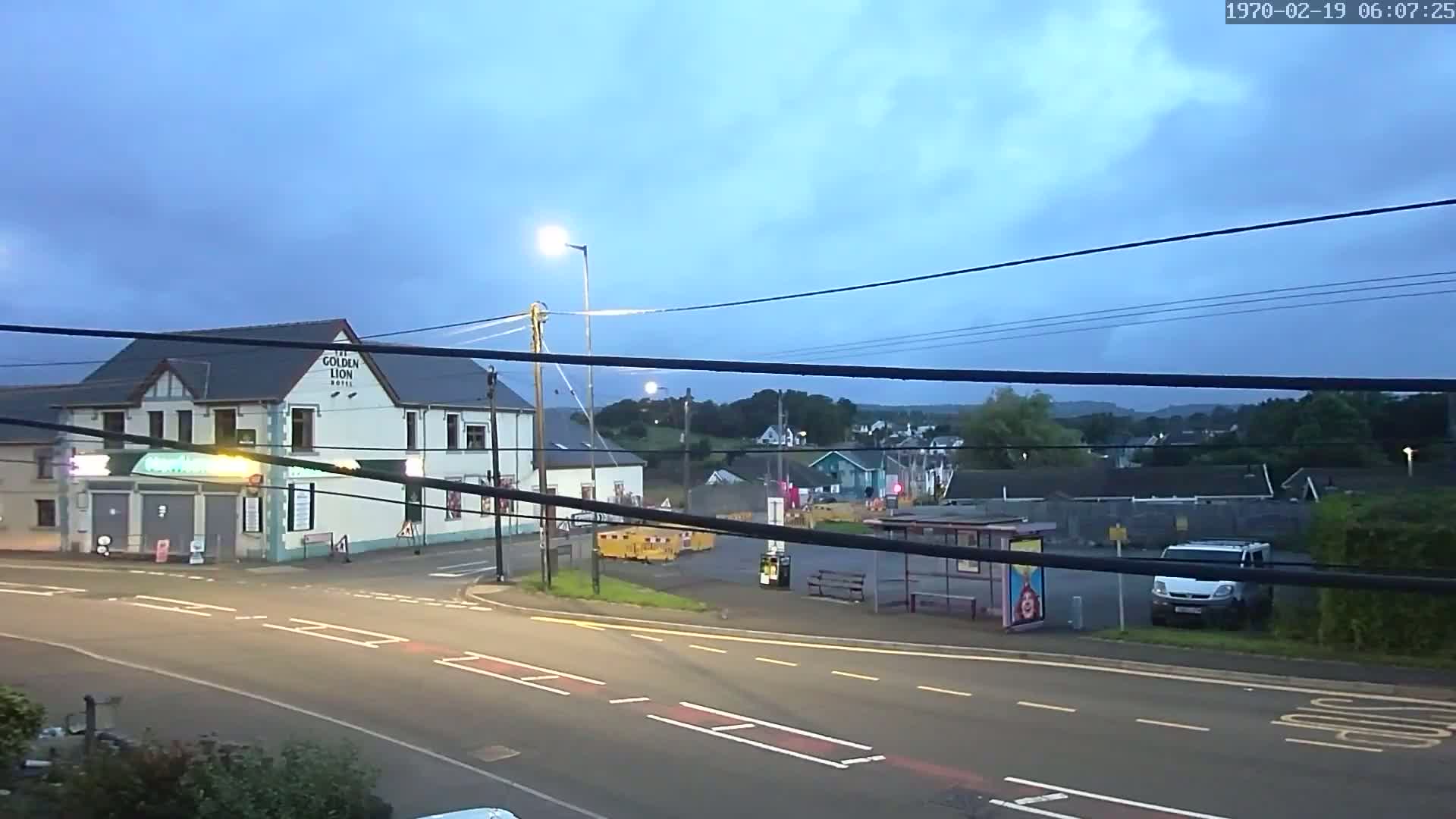 Ammanford Town , Penybanc Road West Live Cam - Carmarthenshire, Dyfed, Wales, United Kingdom