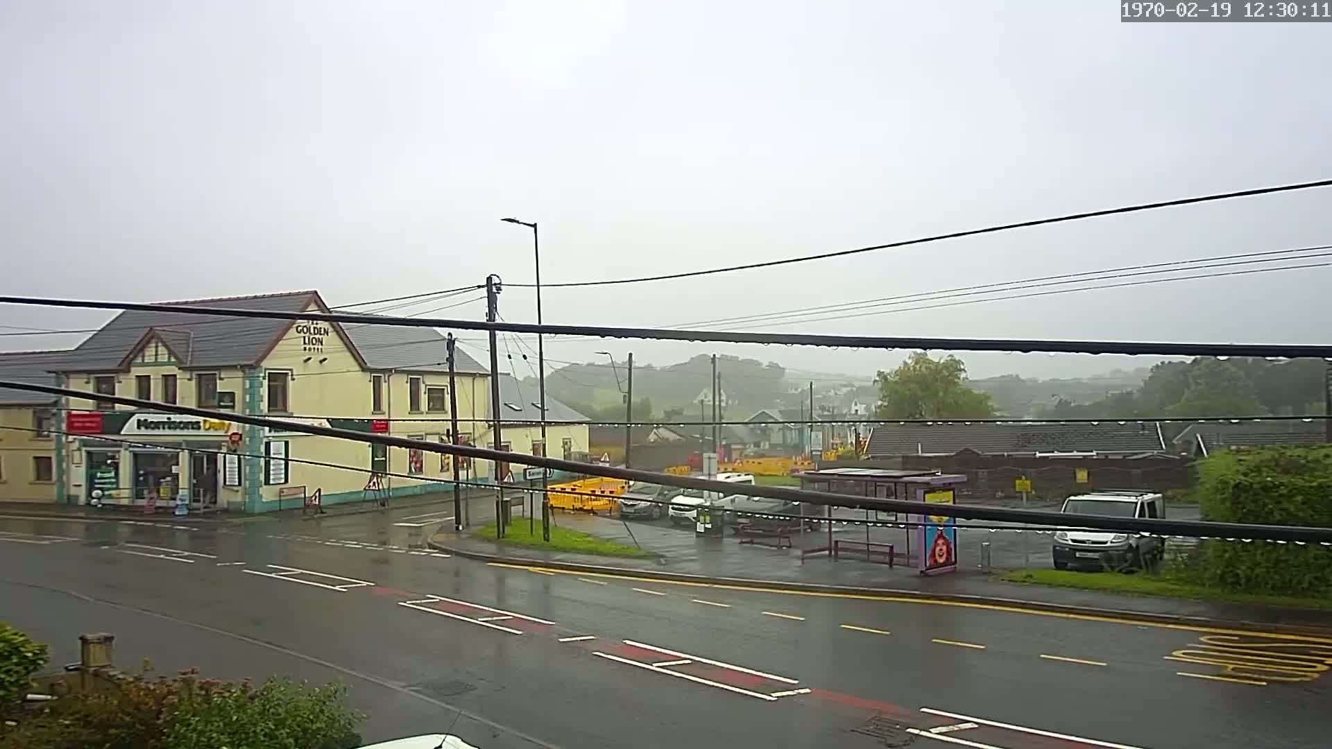 Ammanford Town , Penybanc Road West Live Cam - Carmarthenshire, Dyfed, Wales, United Kingdom