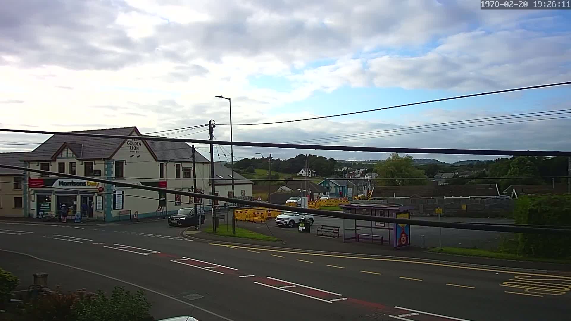 Ammanford Town , Penybanc Road West Live Cam - Carmarthenshire, Dyfed, Wales, United Kingdom