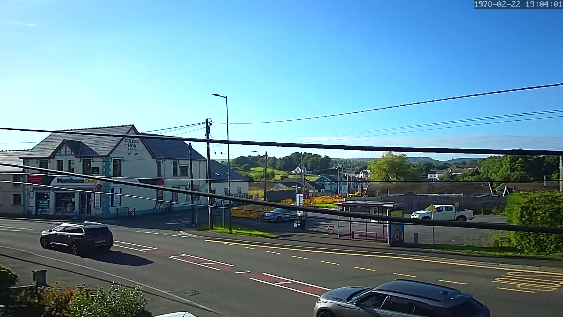 Ammanford Town , Penybanc Road West Live Cam - Carmarthenshire, Dyfed, Wales, United Kingdom