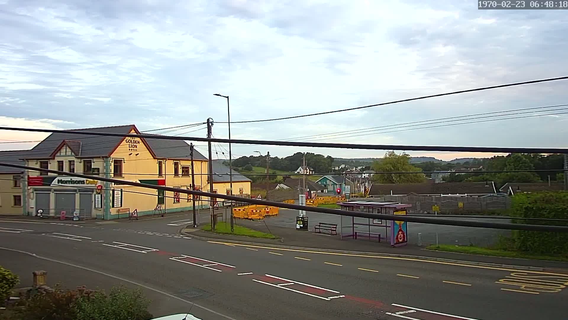 Ammanford Town , Penybanc Road West Live Cam - Carmarthenshire, Dyfed, Wales, United Kingdom