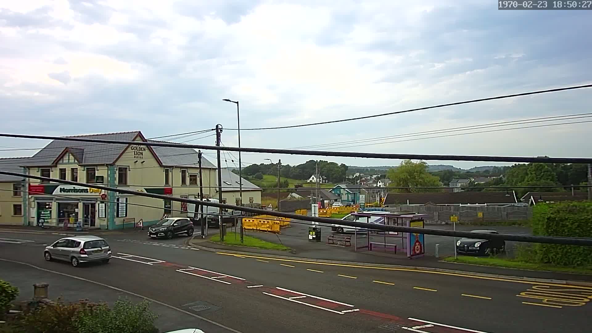 Ammanford Town , Penybanc Road West Live Cam - Carmarthenshire, Dyfed, Wales, United Kingdom