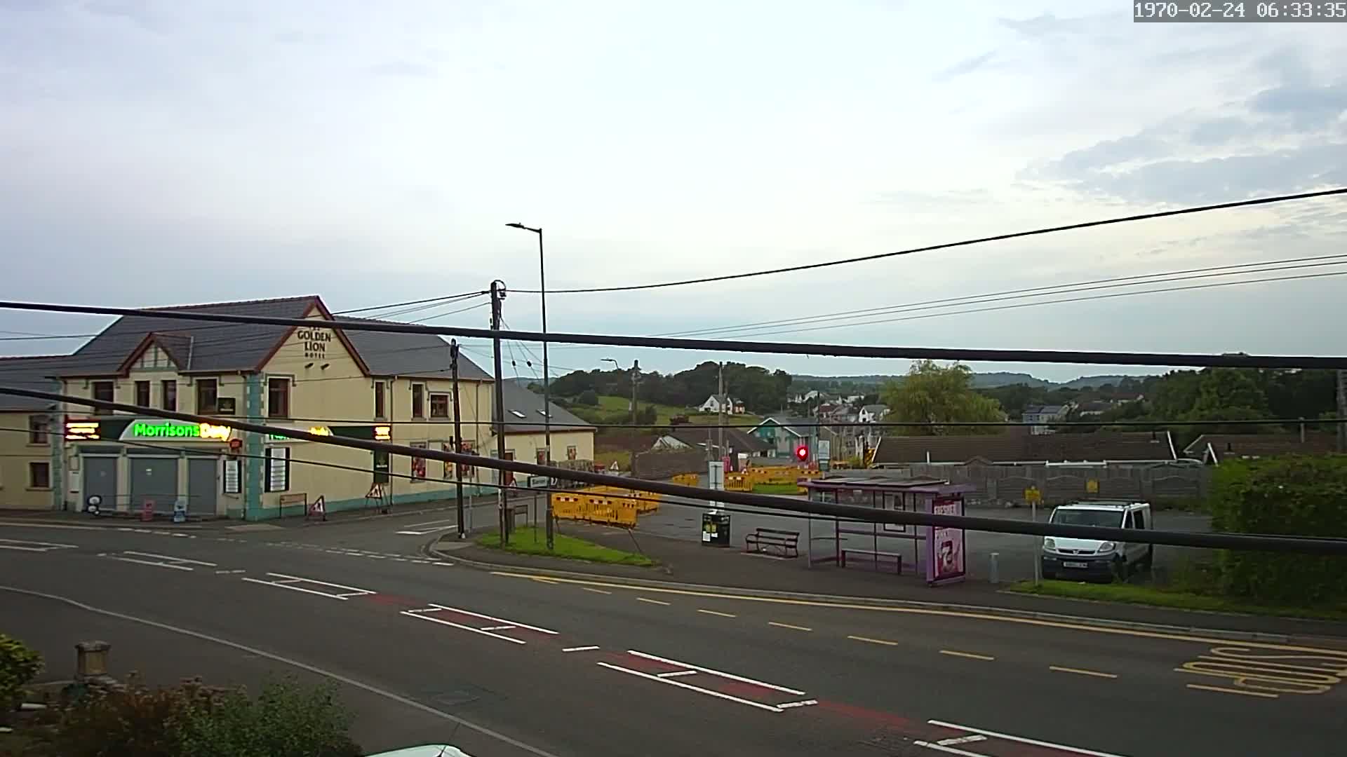 Ammanford Town , Penybanc Road West Live Cam - Carmarthenshire, Dyfed, Wales, United Kingdom