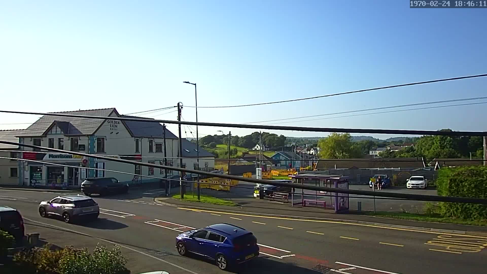 Ammanford Town , Penybanc Road West Live Cam - Carmarthenshire, Dyfed, Wales, United Kingdom