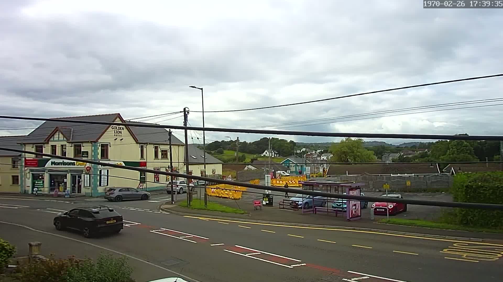 Ammanford Town , Penybanc Road West Live Cam - Carmarthenshire, Dyfed, Wales, United Kingdom
