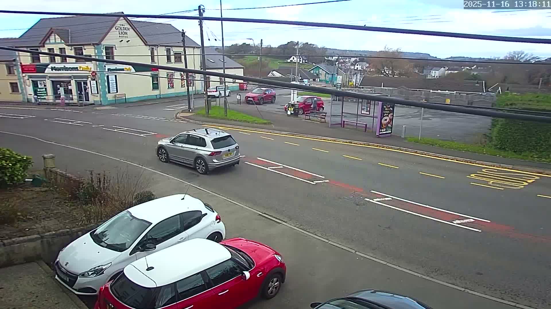 Ammanford Town , Penybanc Road West Live Cam - Carmarthenshire, Dyfed, Wales, United Kingdom