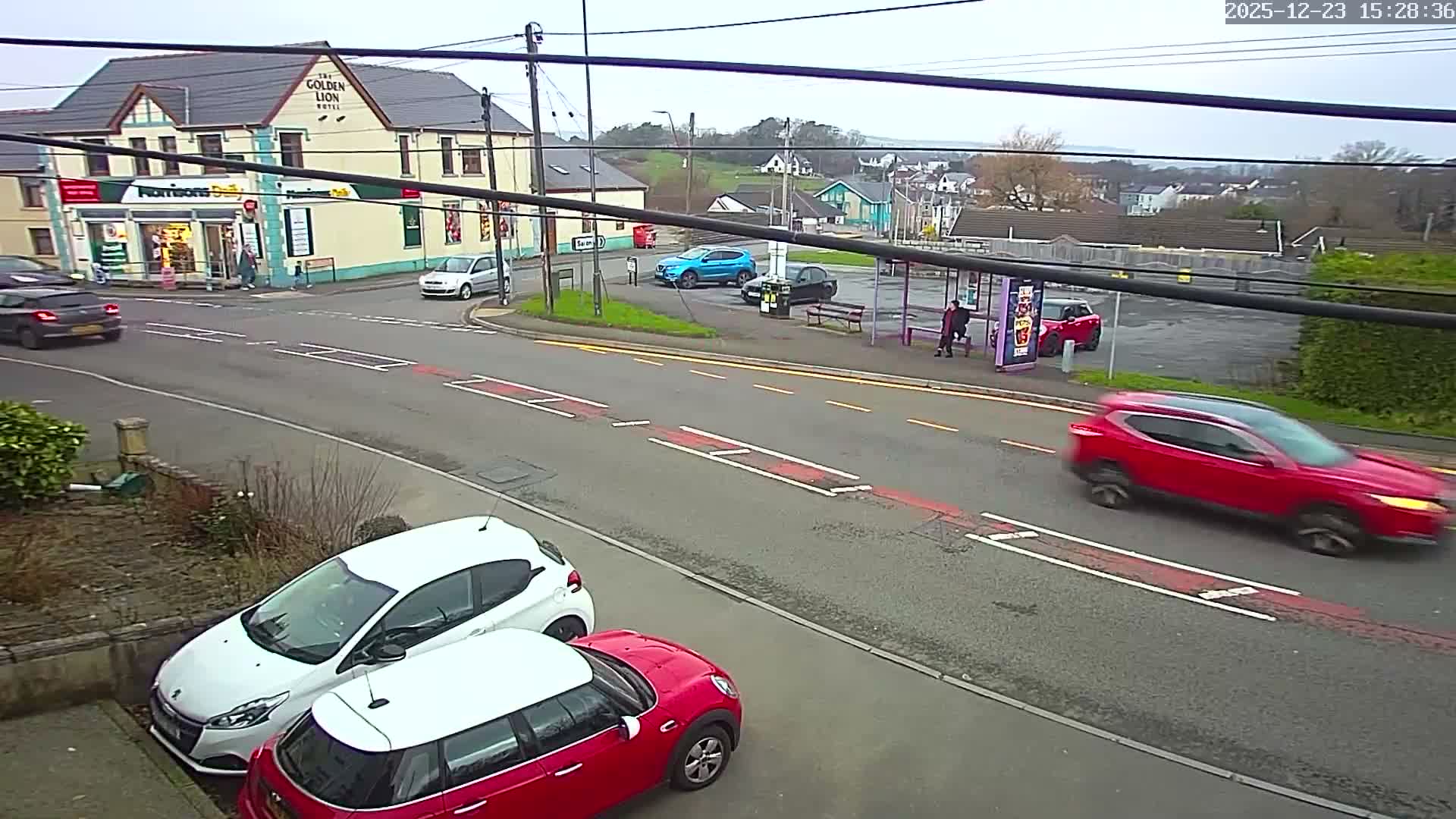 Ammanford Town , Penybanc Road West Live Cam - Carmarthenshire, Dyfed, Wales, United Kingdom