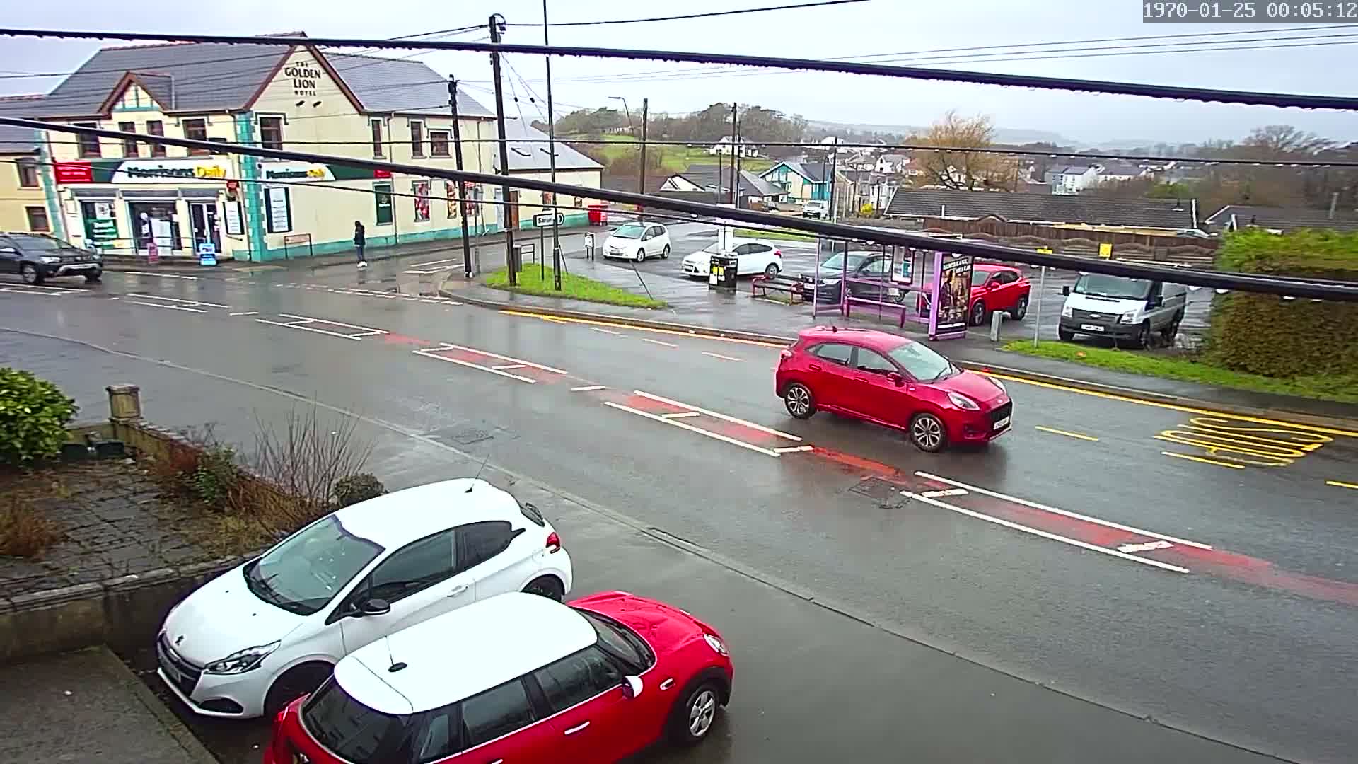 Ammanford Town , Penybanc Road West Live Cam - Carmarthenshire, Dyfed, Wales, United Kingdom