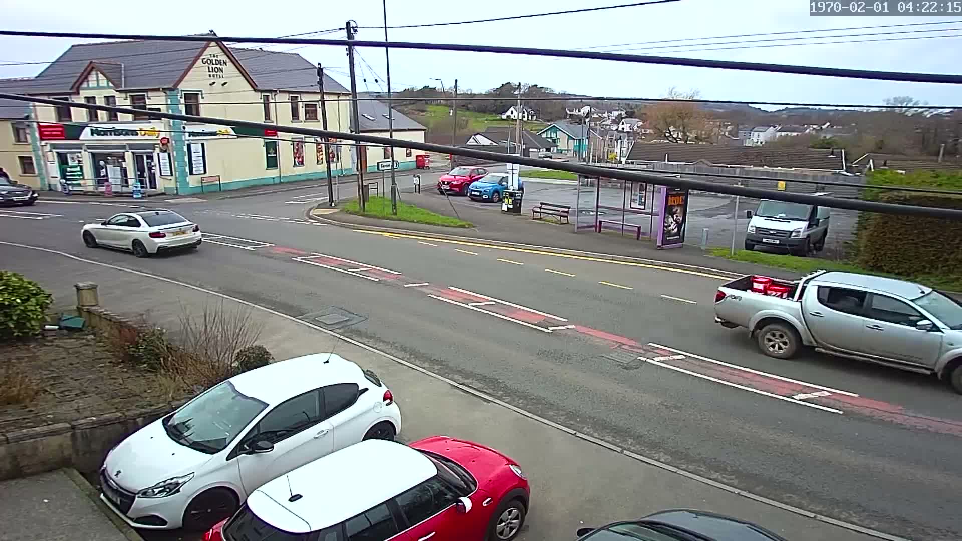 Ammanford Town , Penybanc Road West Live Cam - Carmarthenshire, Dyfed, Wales, United Kingdom