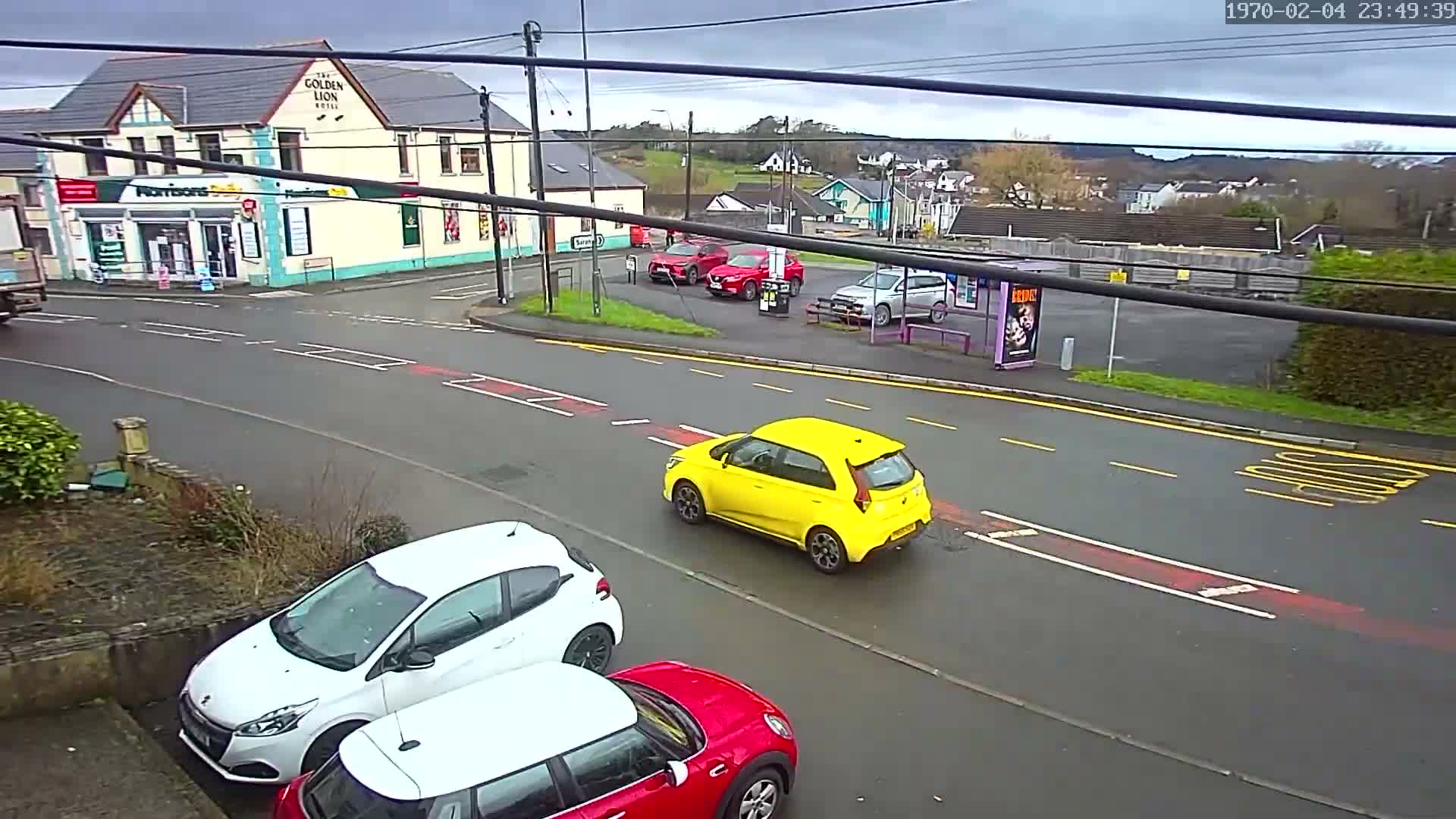 Ammanford Town , Penybanc Road West Live Cam - Carmarthenshire, Dyfed, Wales, United Kingdom