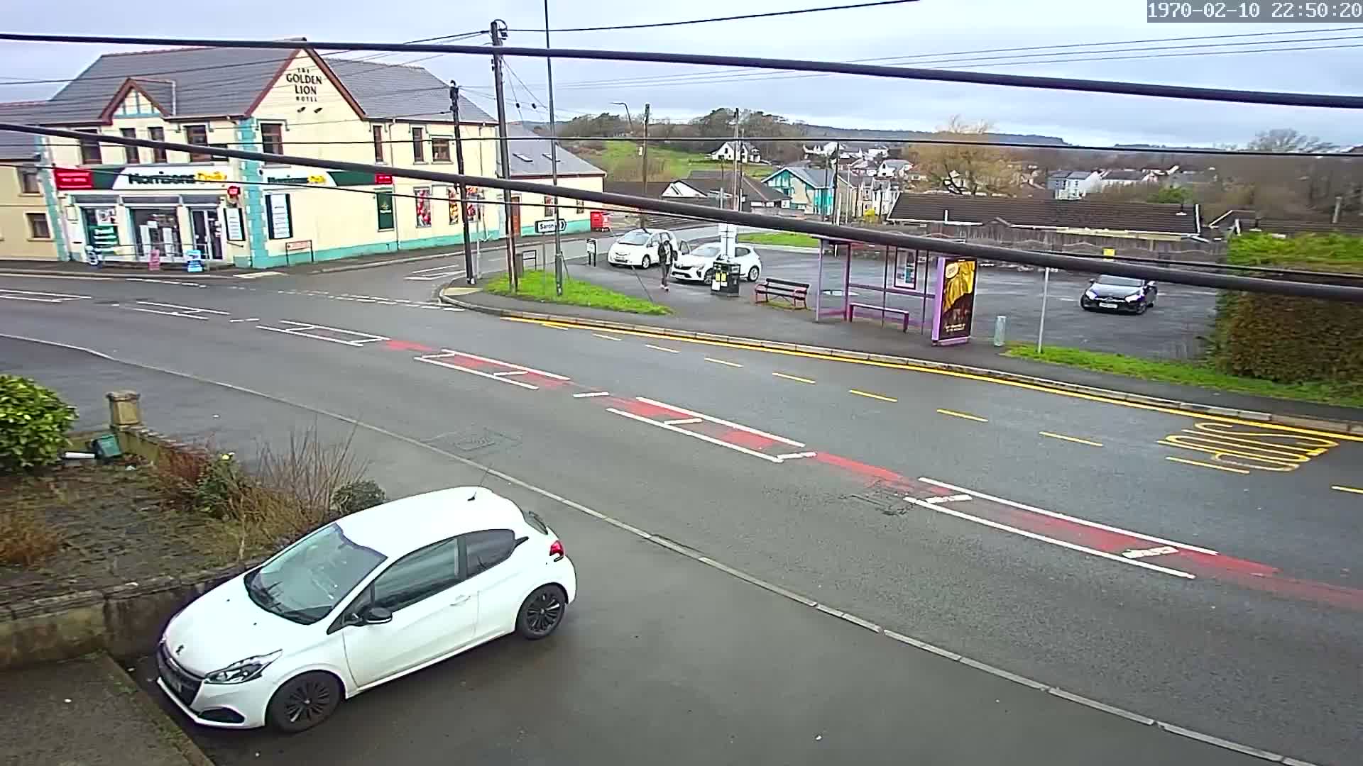 Ammanford Town , Penybanc Road West Live Cam - Carmarthenshire, Dyfed, Wales, United Kingdom