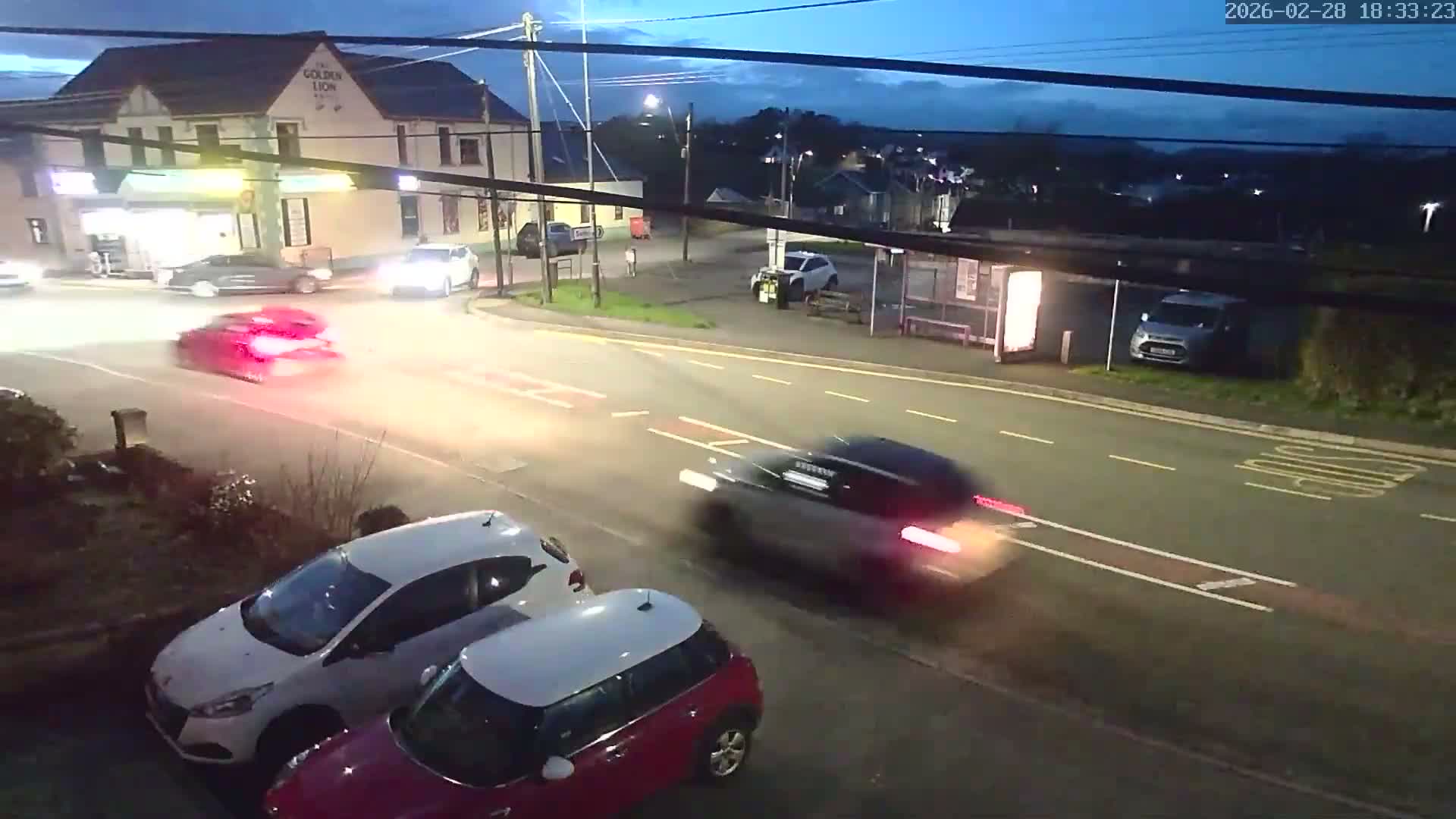 Ammanford Town , Penybanc Road West Live Cam - Carmarthenshire, Dyfed, Wales, United Kingdom