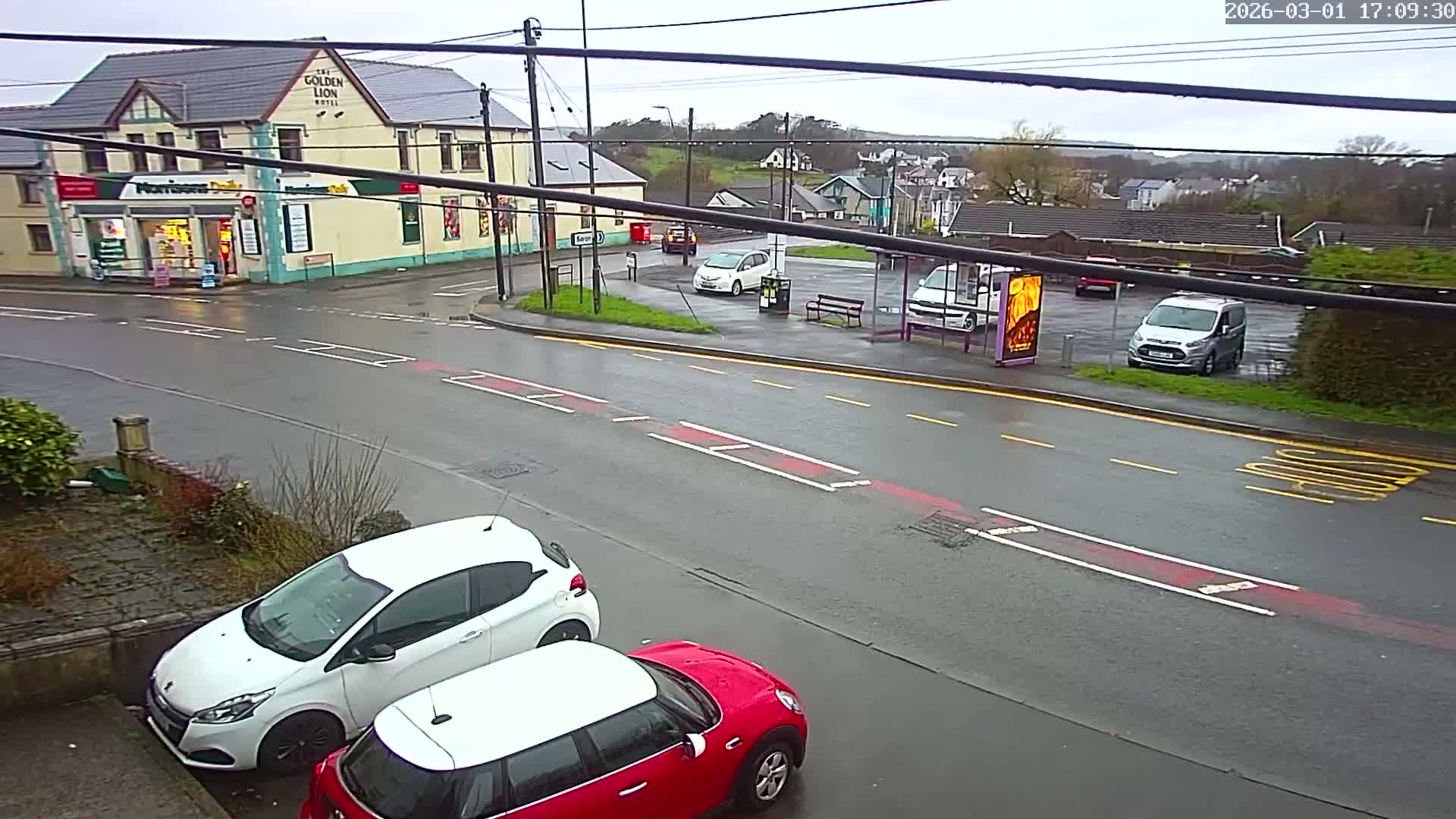 Ammanford Town , Penybanc Road West Live Cam - Carmarthenshire, Dyfed, Wales, United Kingdom