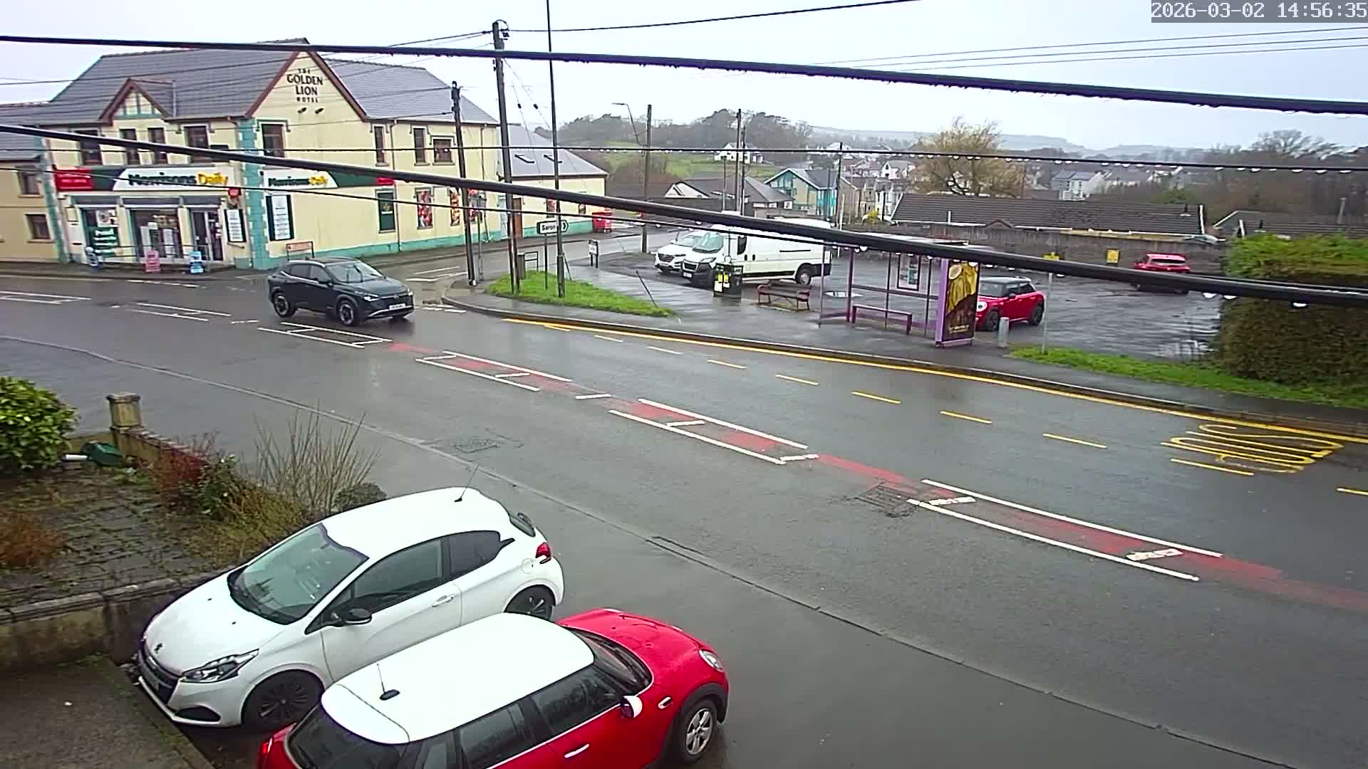 Ammanford Town , Penybanc Road West Live Cam - Carmarthenshire, Dyfed, Wales, United Kingdom