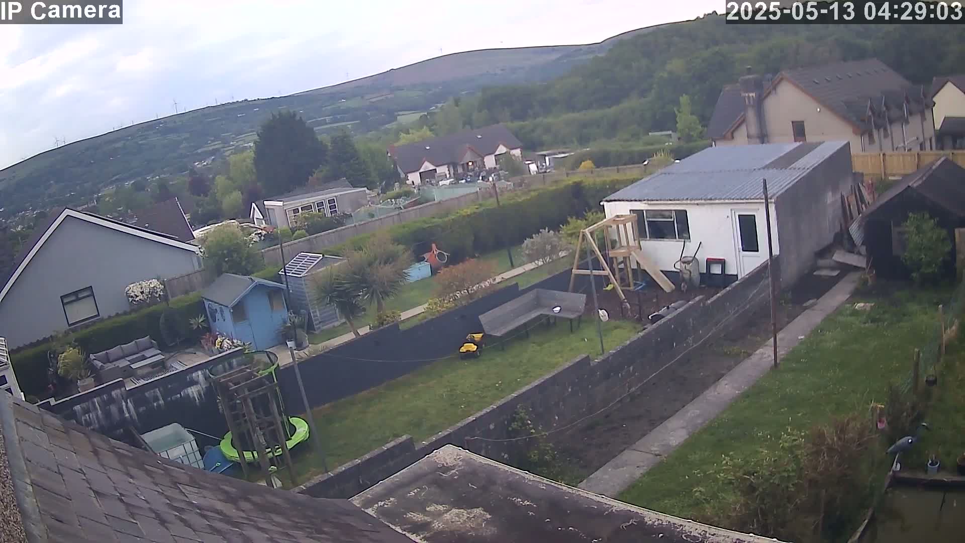 Ammanford, Betws Mountain View from Penybanc Live Cam - Carmarthenshire, Dyfed, Wales, United Kingdom