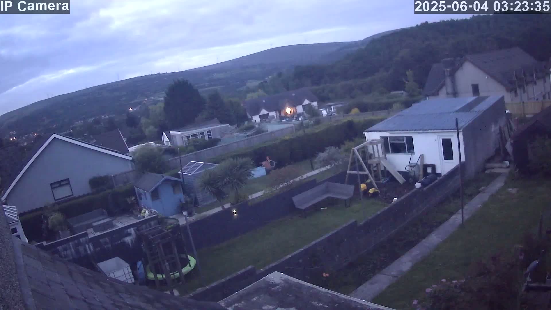 Ammanford, Betws Mountain View from Penybanc Live Cam - Carmarthenshire, Dyfed, Wales, United Kingdom