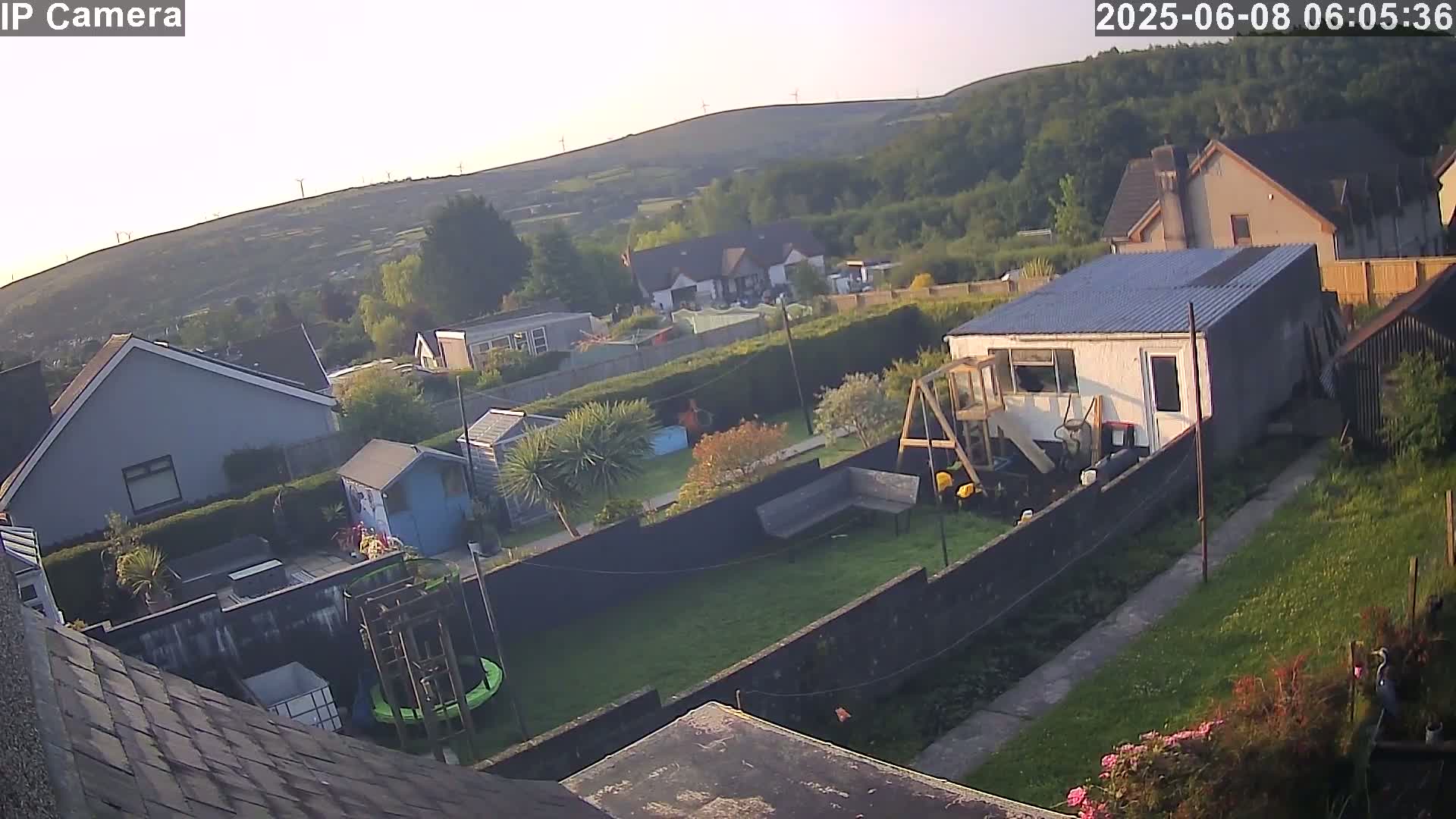 Ammanford, Betws Mountain View from Penybanc Live Cam - Carmarthenshire, Dyfed, Wales, United Kingdom