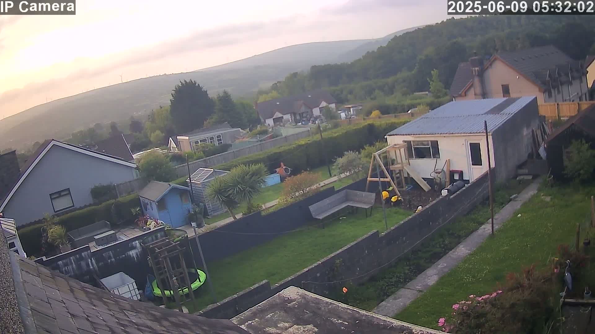 Ammanford, Betws Mountain View from Penybanc Live Cam - Carmarthenshire, Dyfed, Wales, United Kingdom