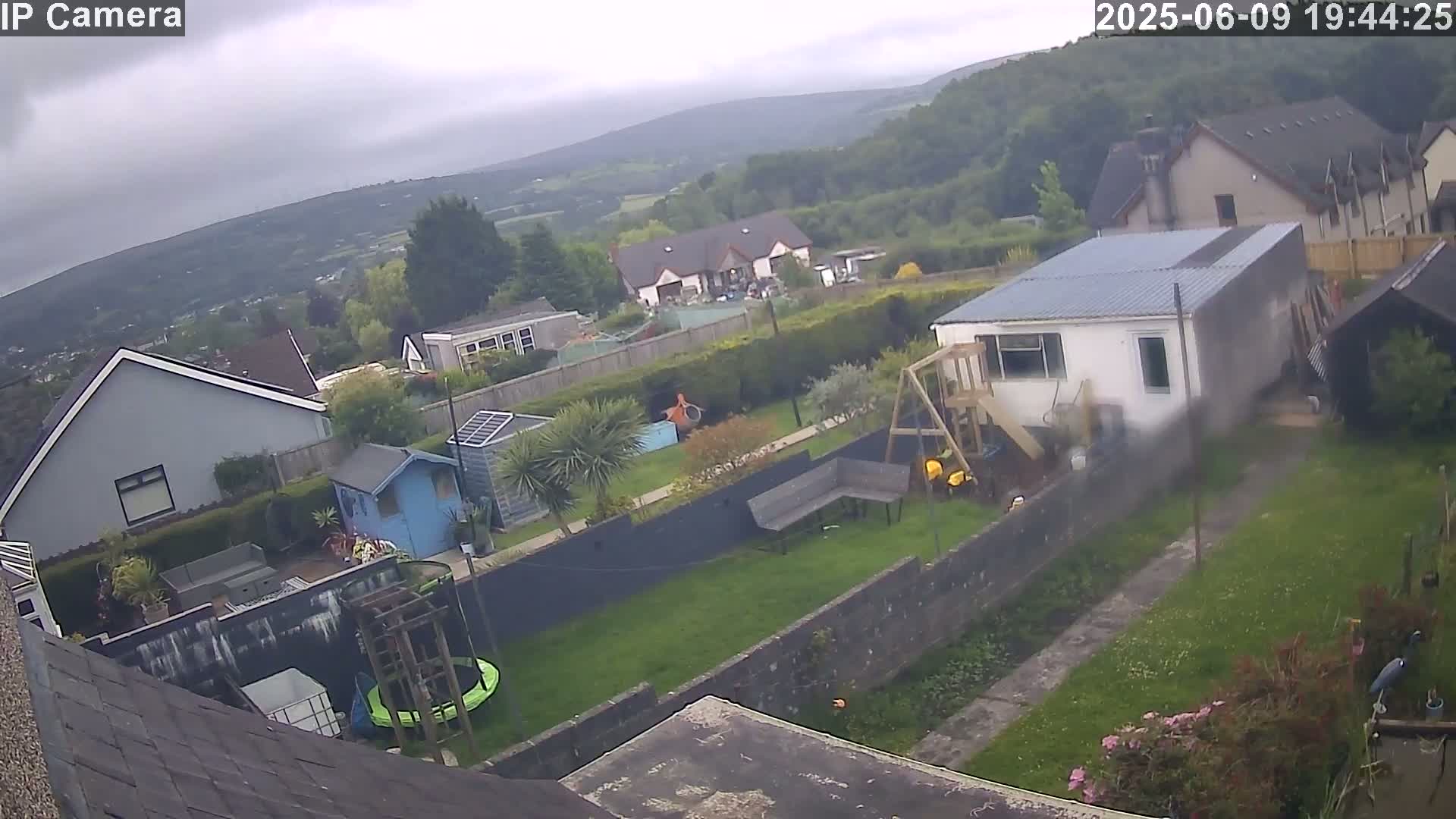 Ammanford, Betws Mountain View from Penybanc Live Cam - Carmarthenshire, Dyfed, Wales, United Kingdom