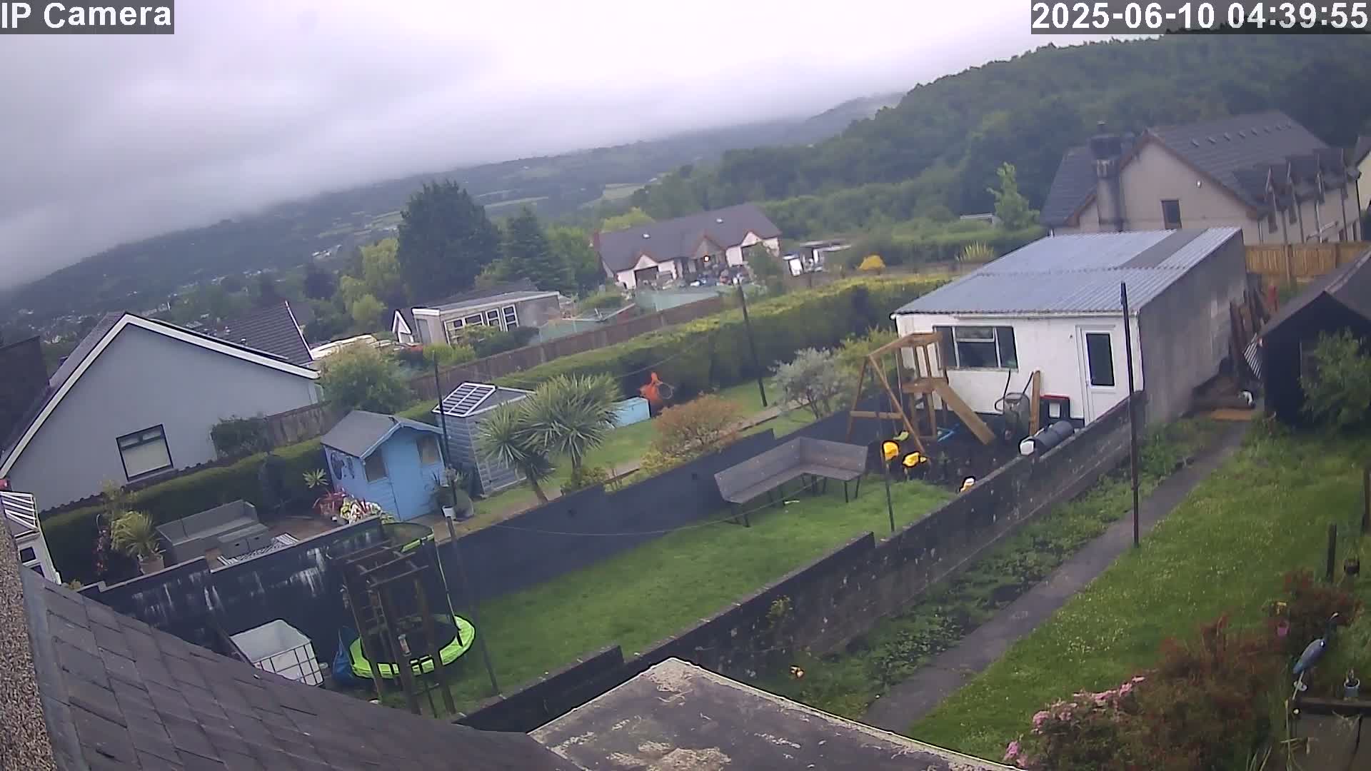 Ammanford, Betws Mountain View from Penybanc Live Cam - Carmarthenshire, Dyfed, Wales, United Kingdom
