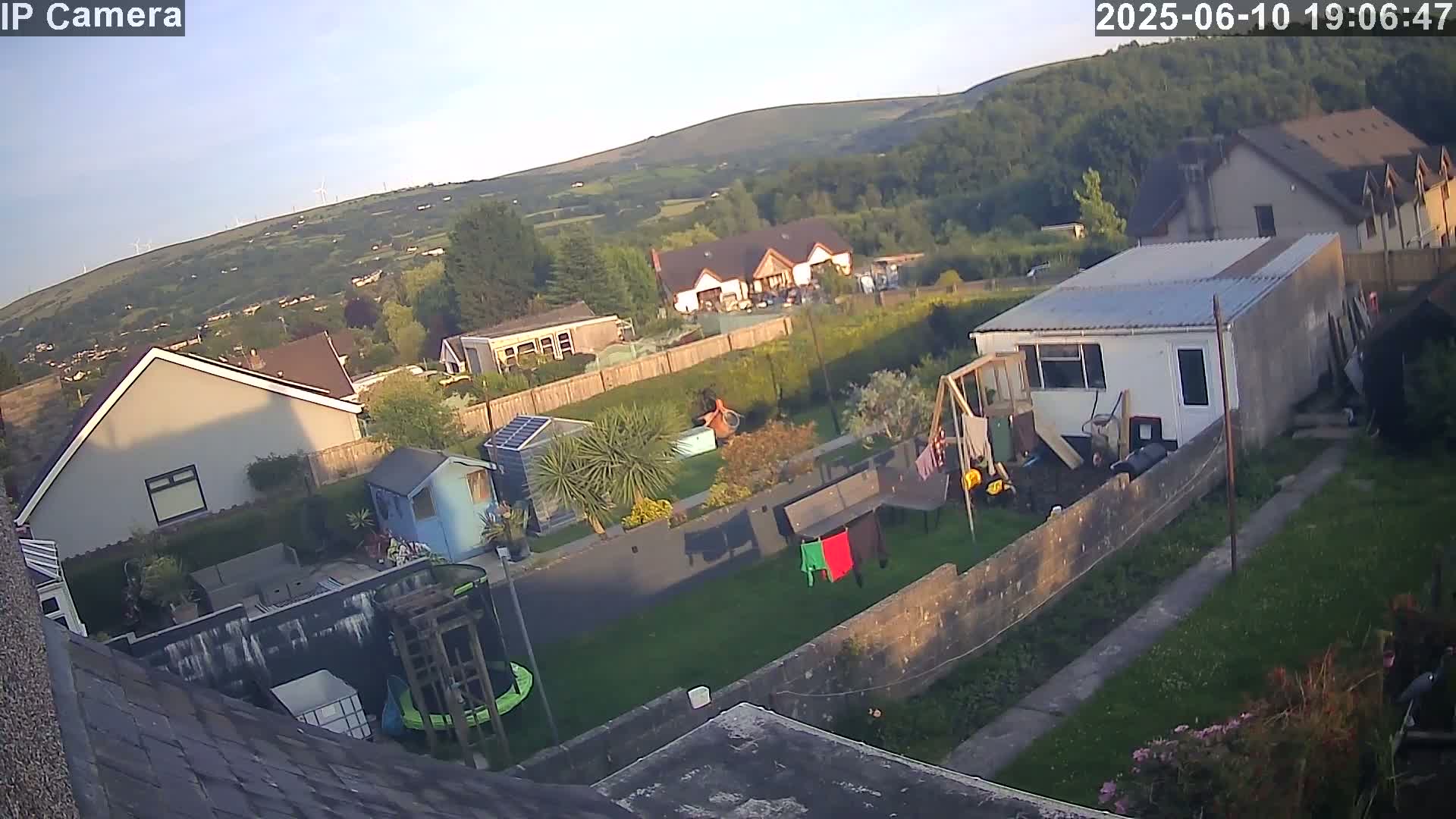 Ammanford, Betws Mountain View from Penybanc Live Cam - Carmarthenshire, Dyfed, Wales, United Kingdom